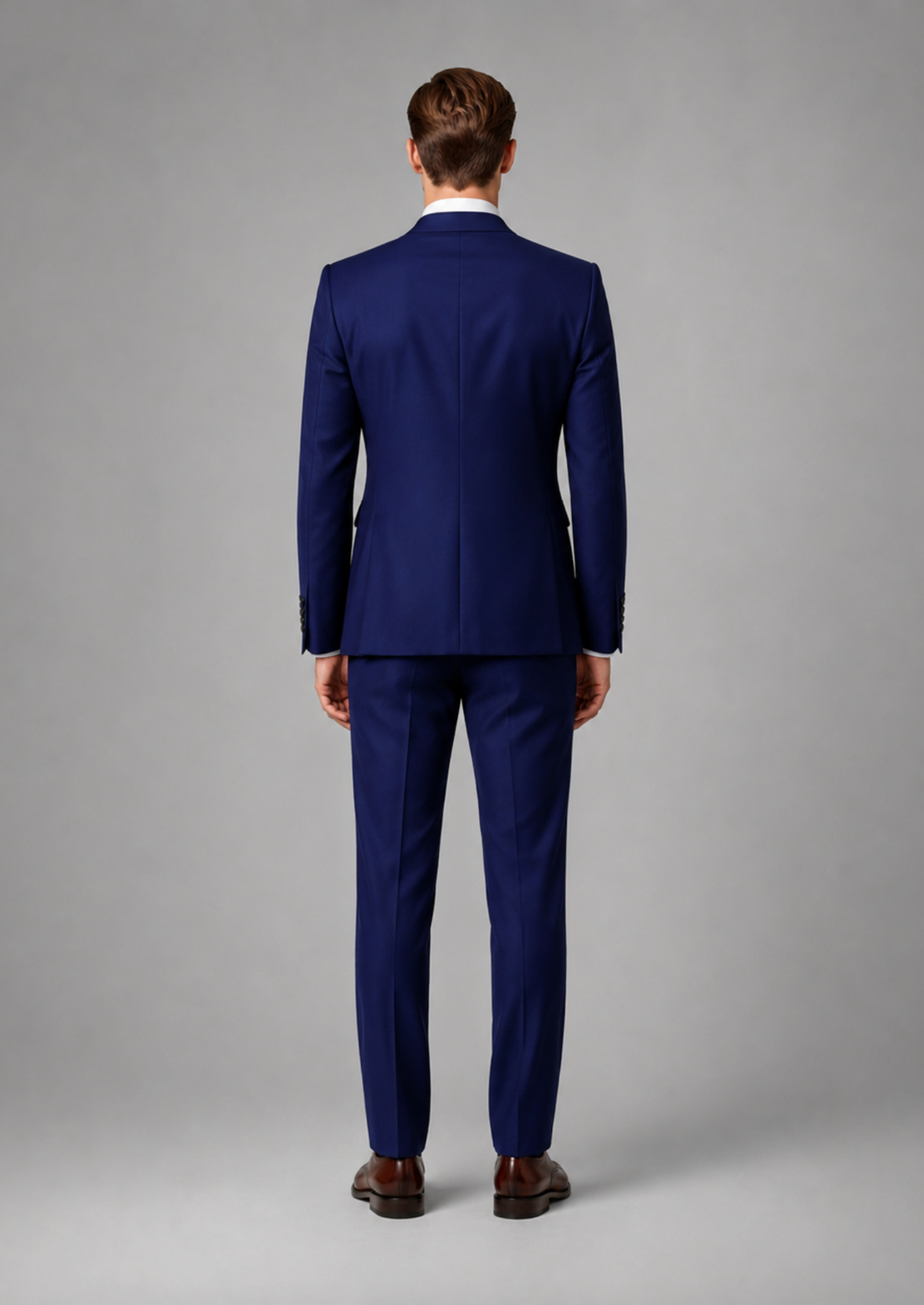 Men’s 3-Piece Slim Fit Suit with Single-Breasted Jacket