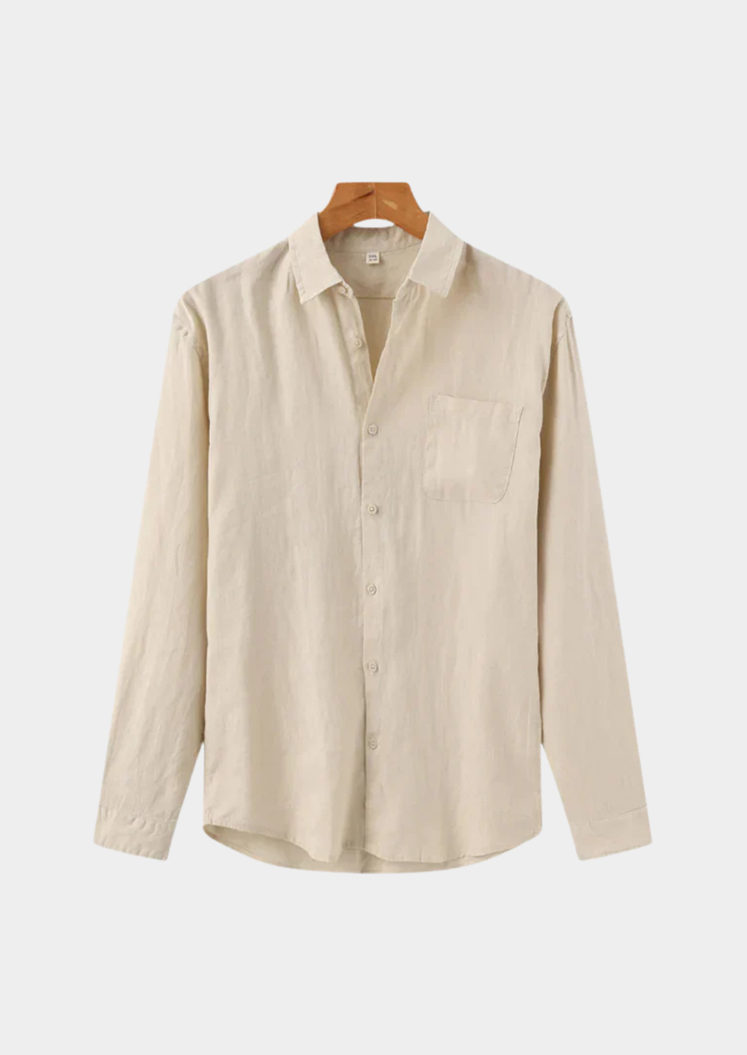 Men’s Button-Up Shirt with Chest Pocket