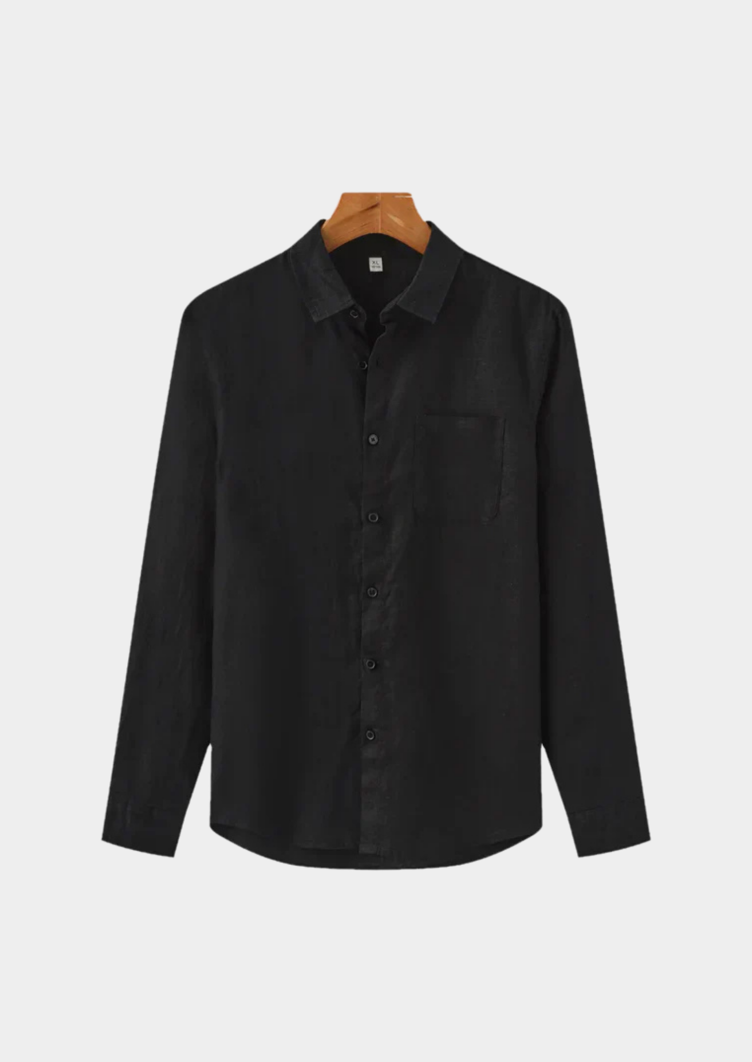 Men’s Button-Up Shirt with Chest Pocket