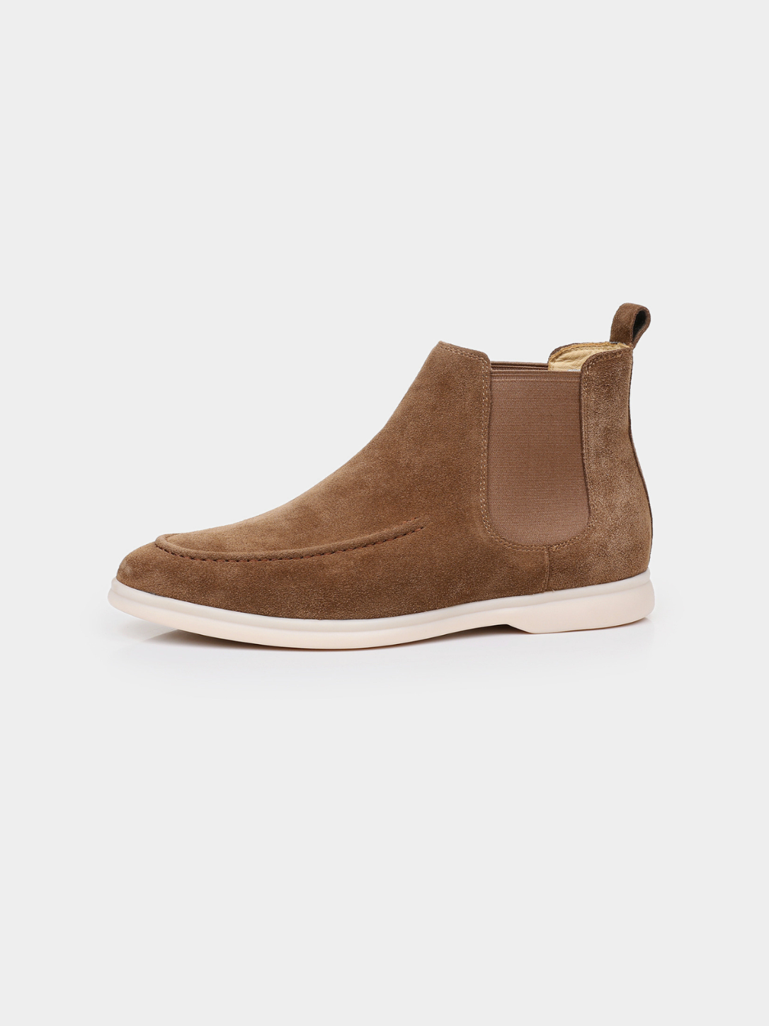 Men’s Chelsea Boots with Elastic Side Panels