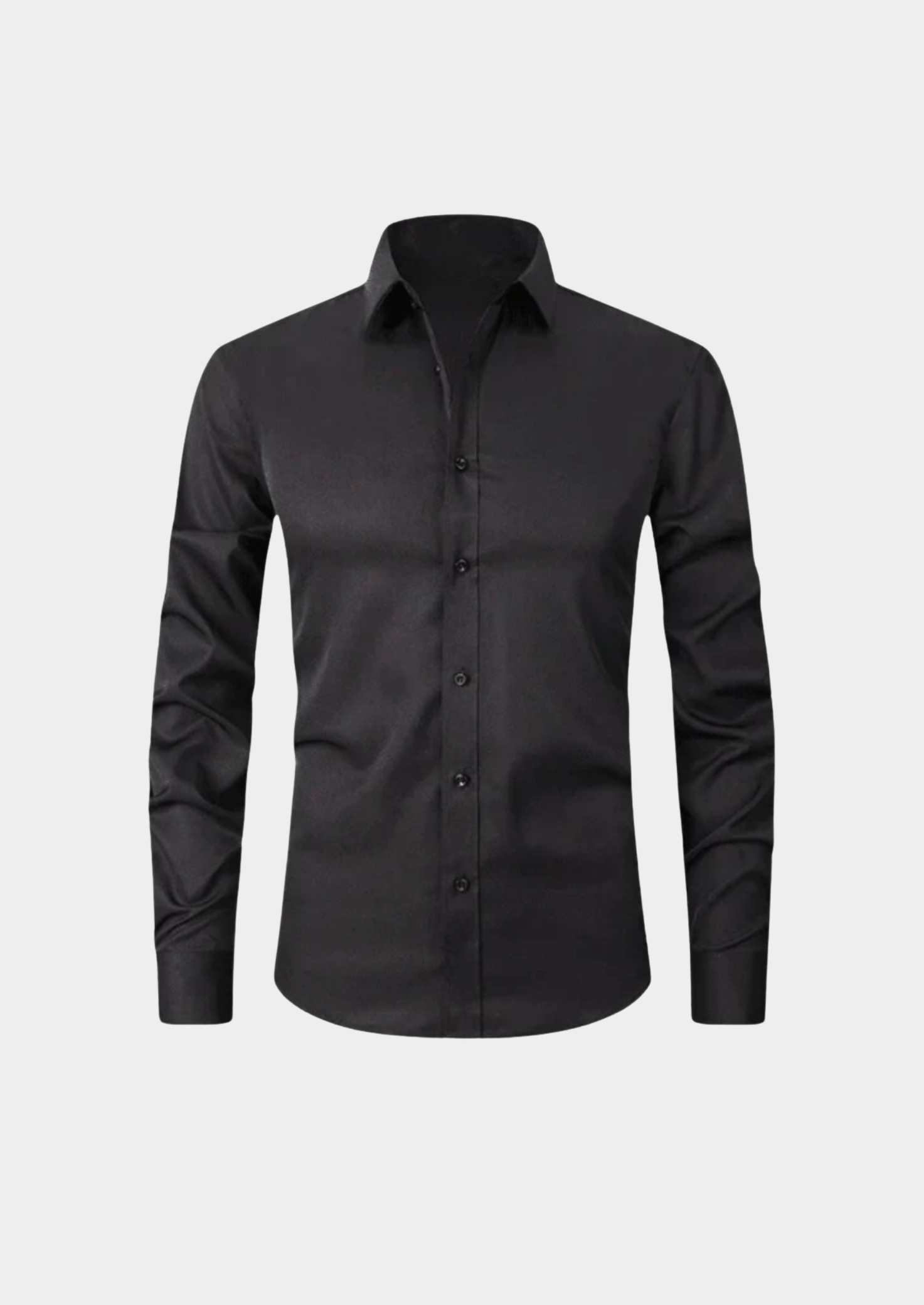 Men’s Long Sleeve Shirt with Button Closure