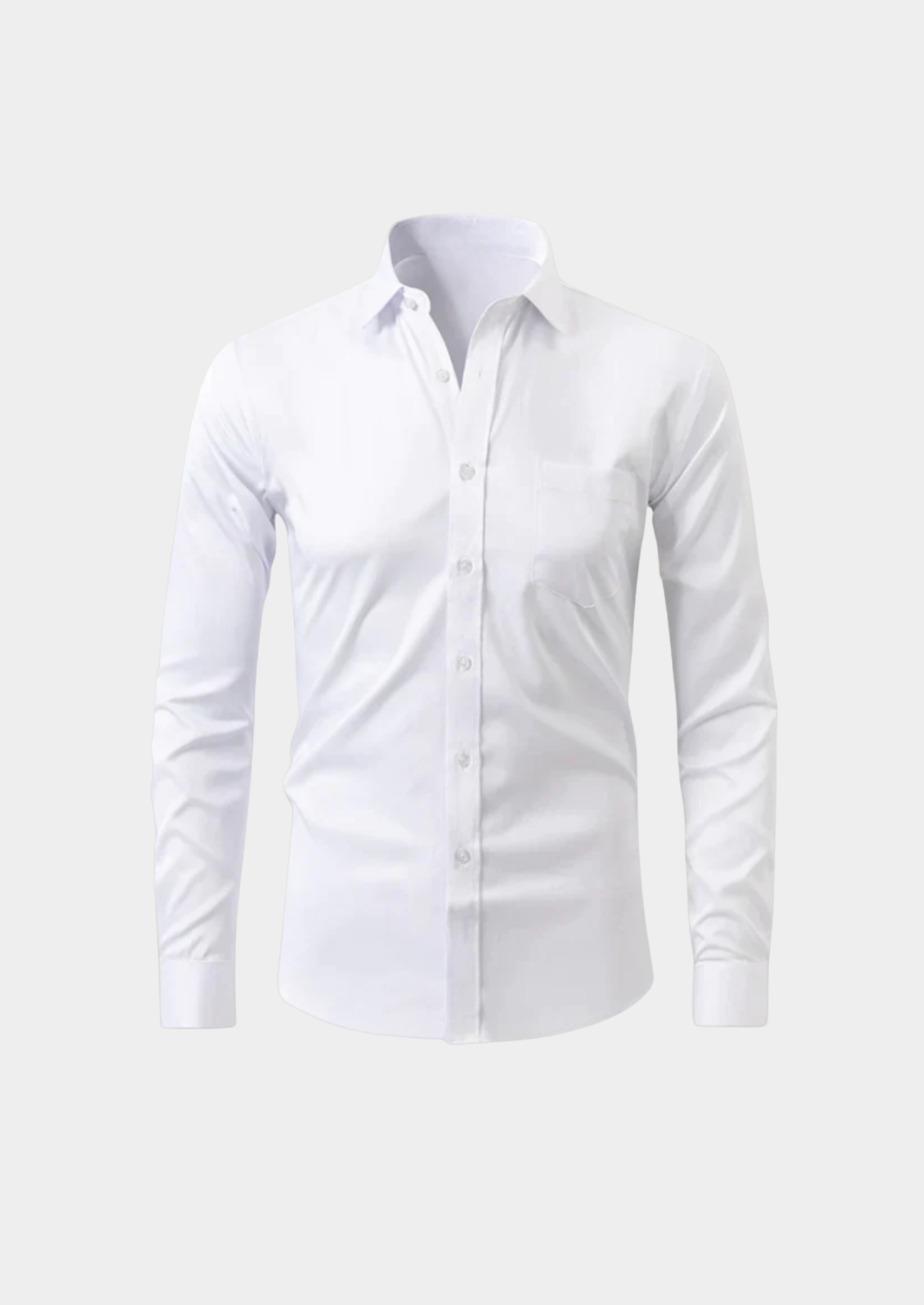 Men’s Long Sleeve Shirt with Button Closure