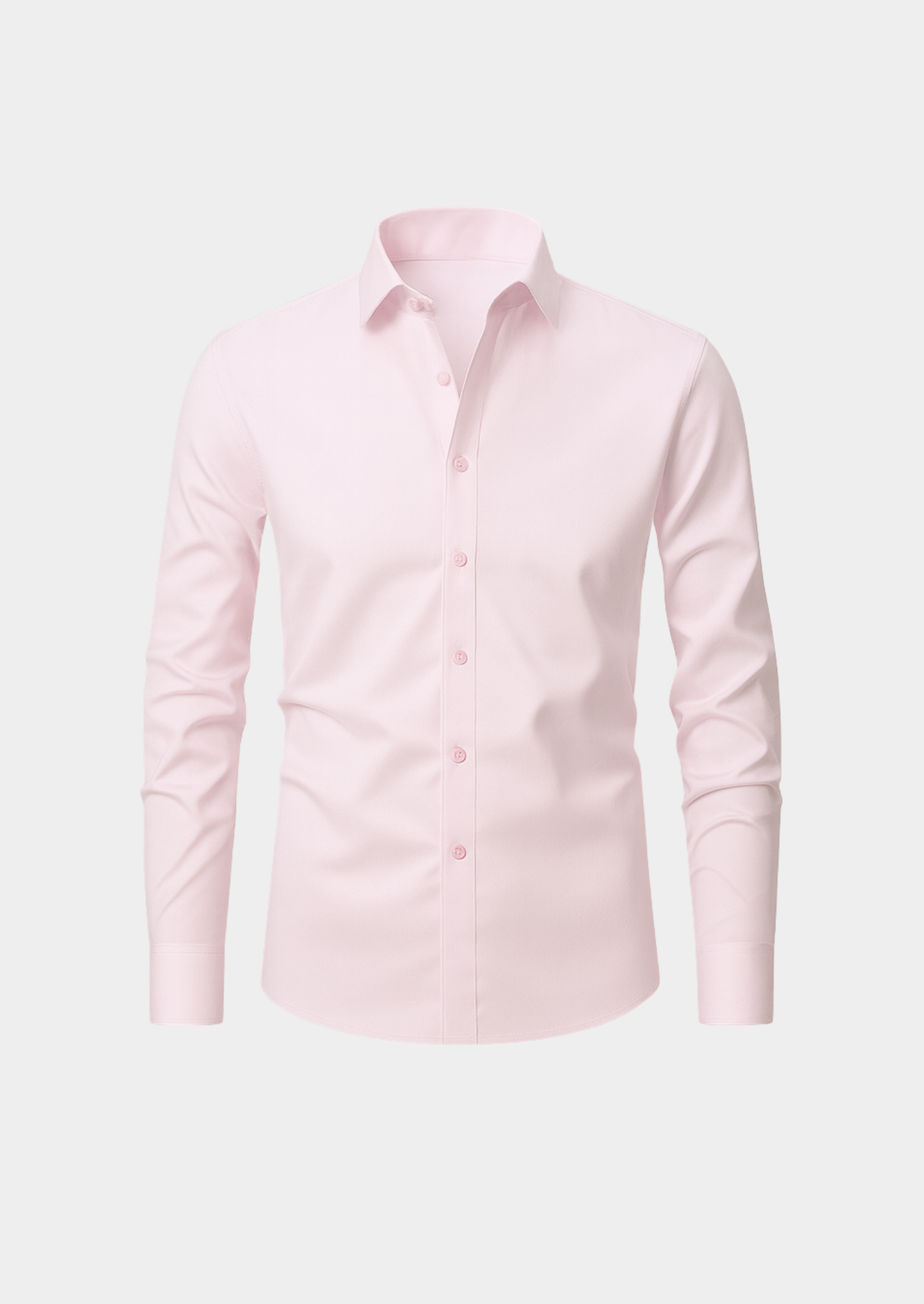 Men’s Long Sleeve Shirt with Button Closure