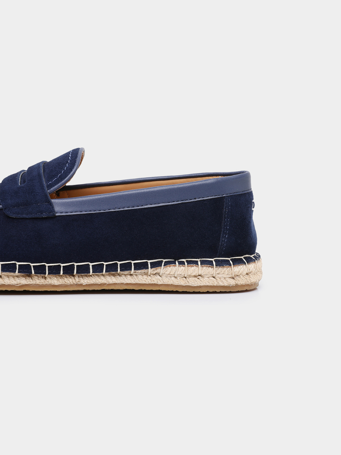 Men’s Penny Loafers with Espadrille Sole