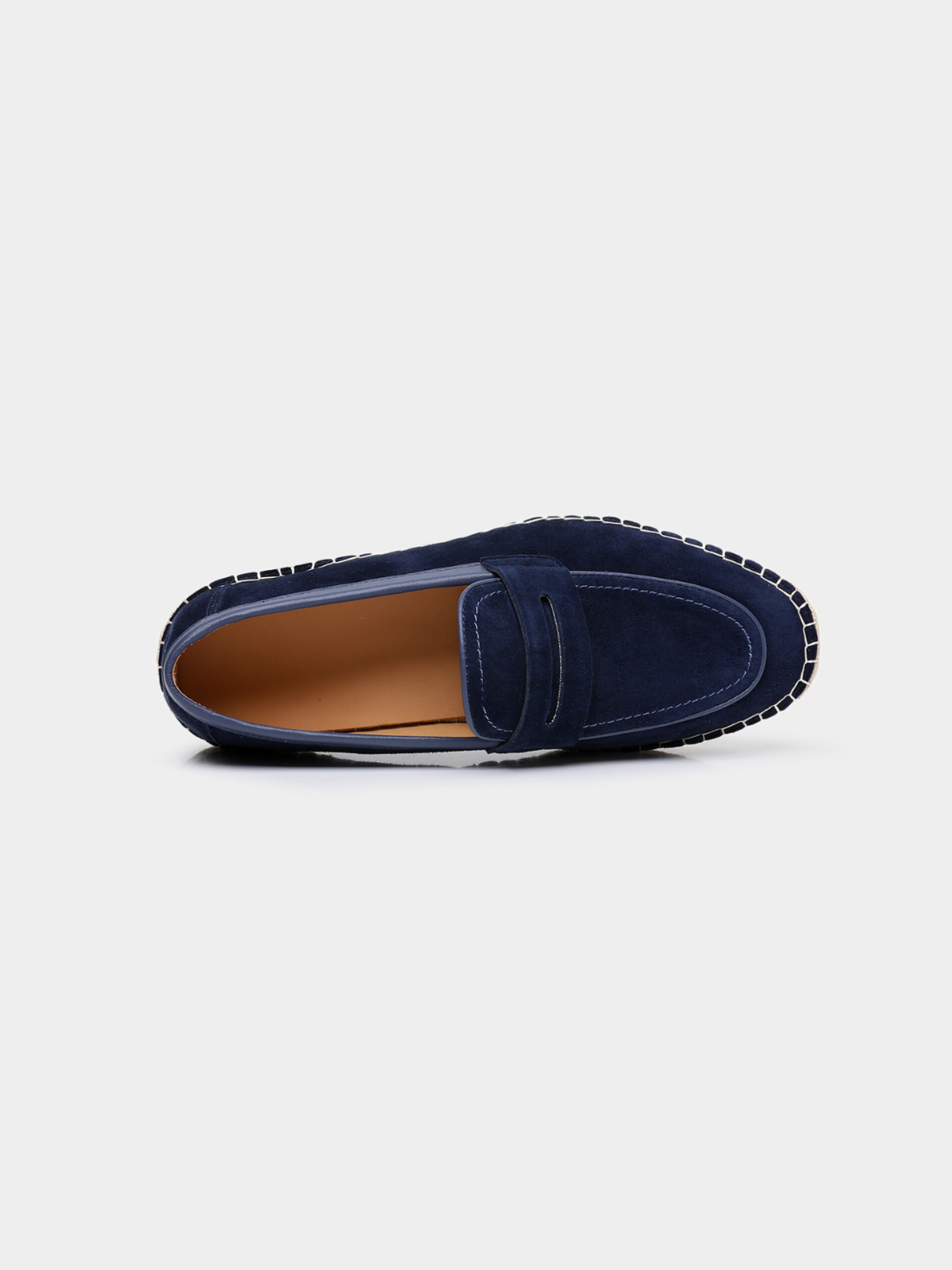 Men’s Penny Loafers with Espadrille Sole