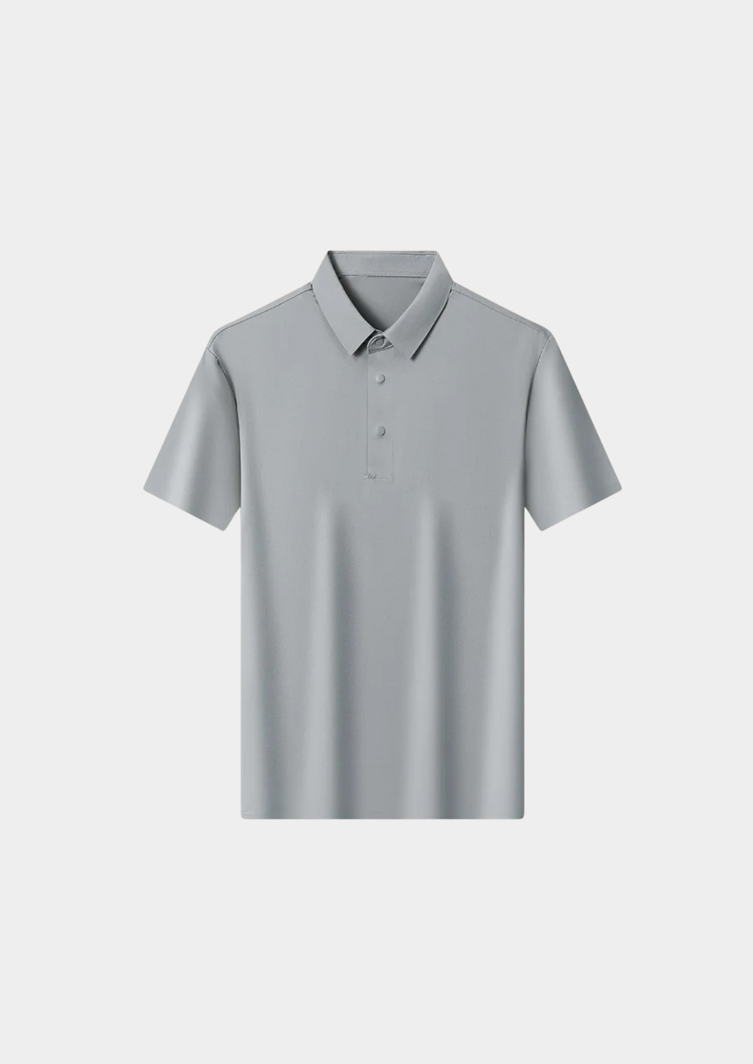 Men’s Short Sleeve Polo Shirt with Button Placket