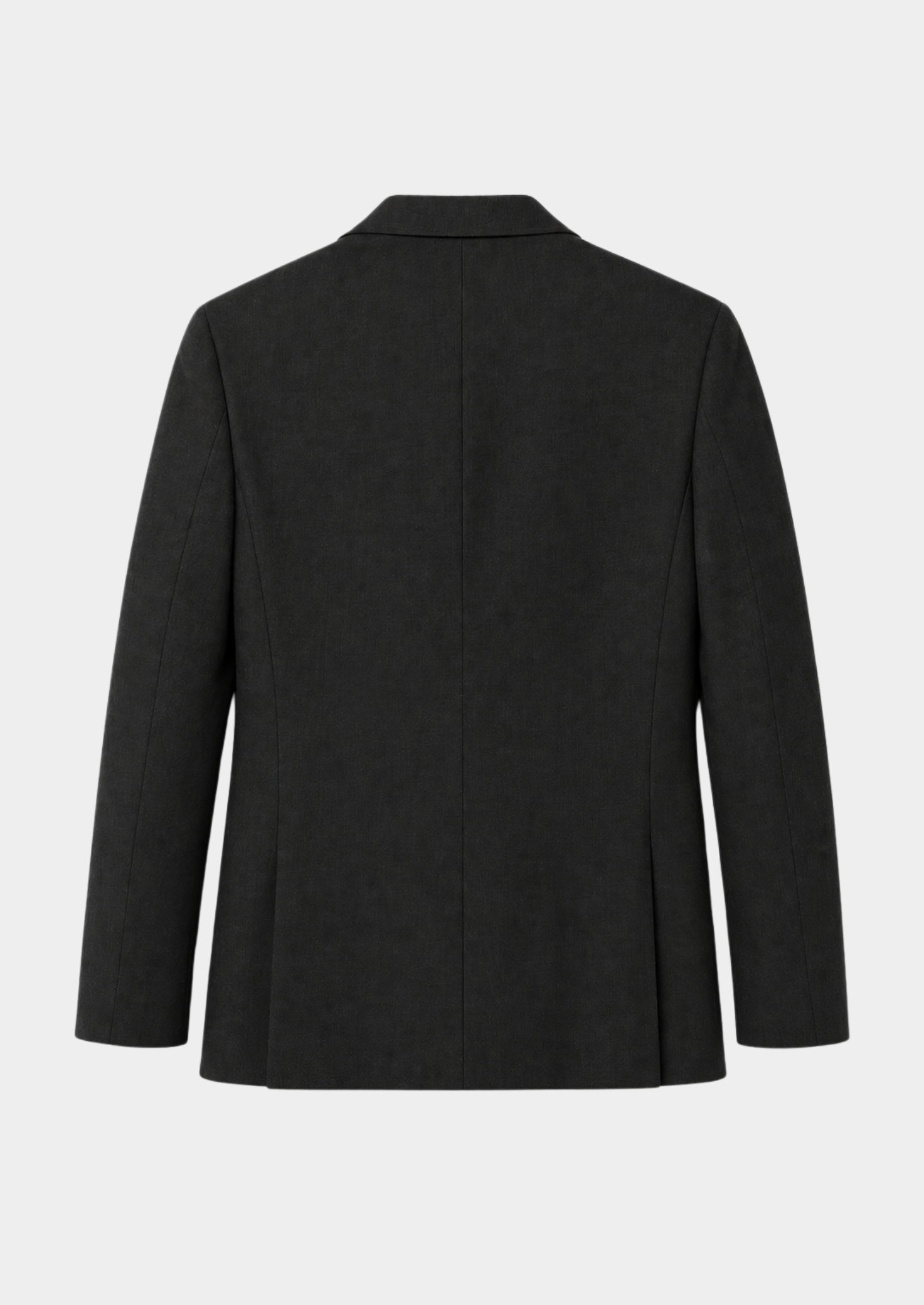 Men’s Single-Breasted Blazer with Notched Lapel