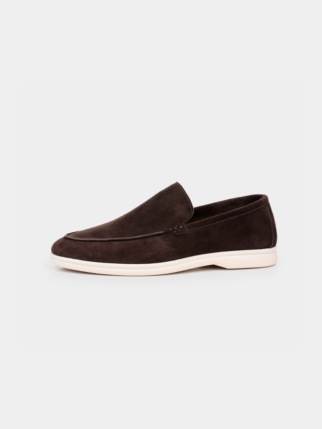 Men’s Slip-On Loafers with Contrast Sole