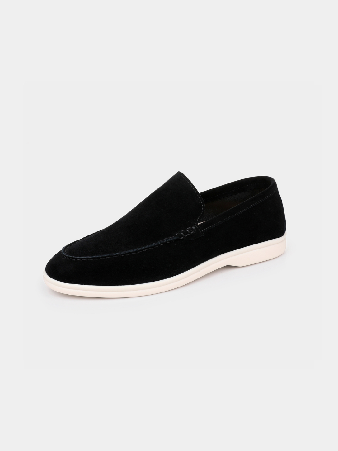 Men’s Slip-On Loafers with Contrast Sole