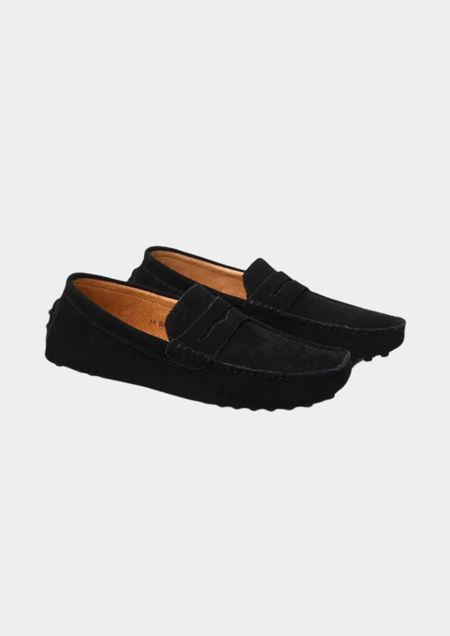 Men’s Slip-On Loafers with Moc Toe