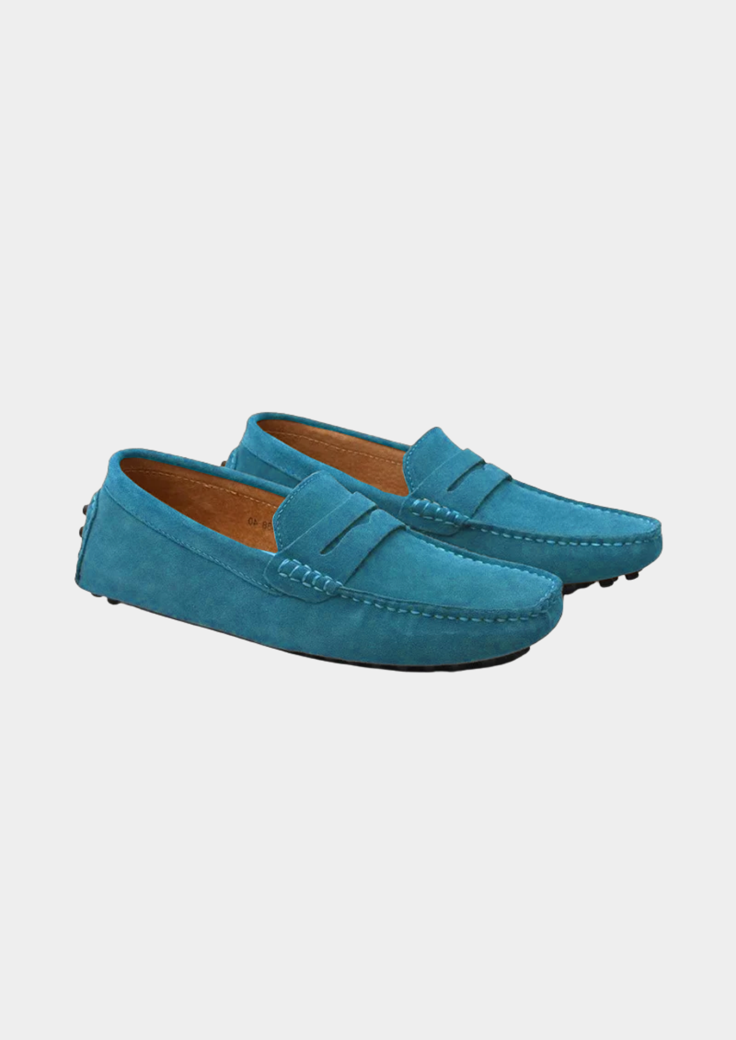 Men’s Slip-On Loafers with Moc Toe
