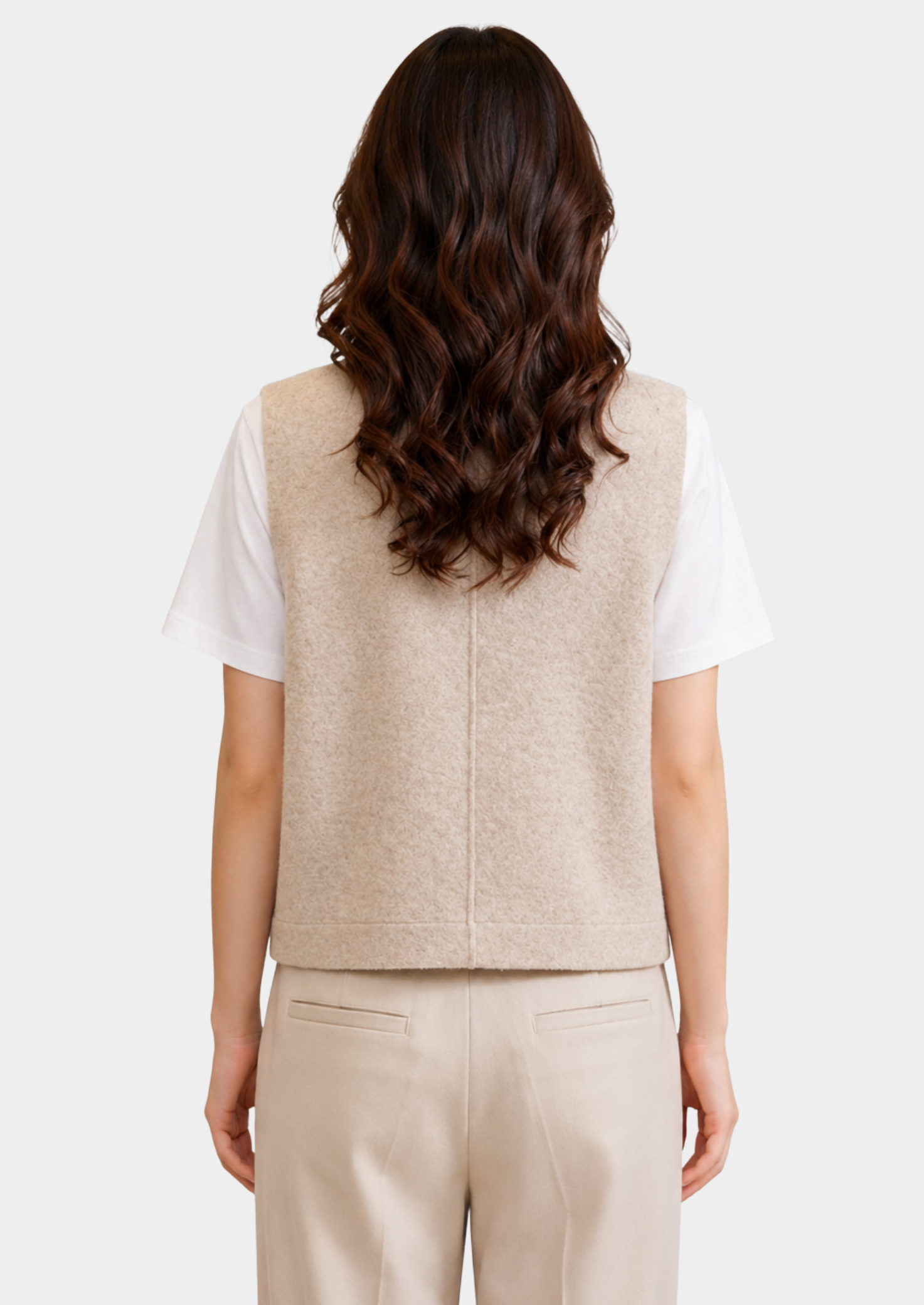 Women’s Button-Front Knit Vest