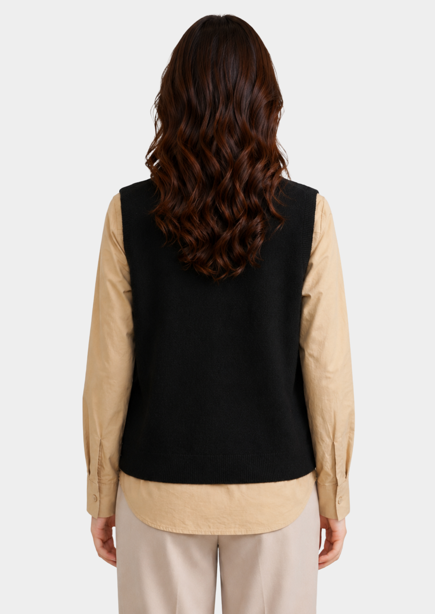 Women’s Button-Front Knit Vest