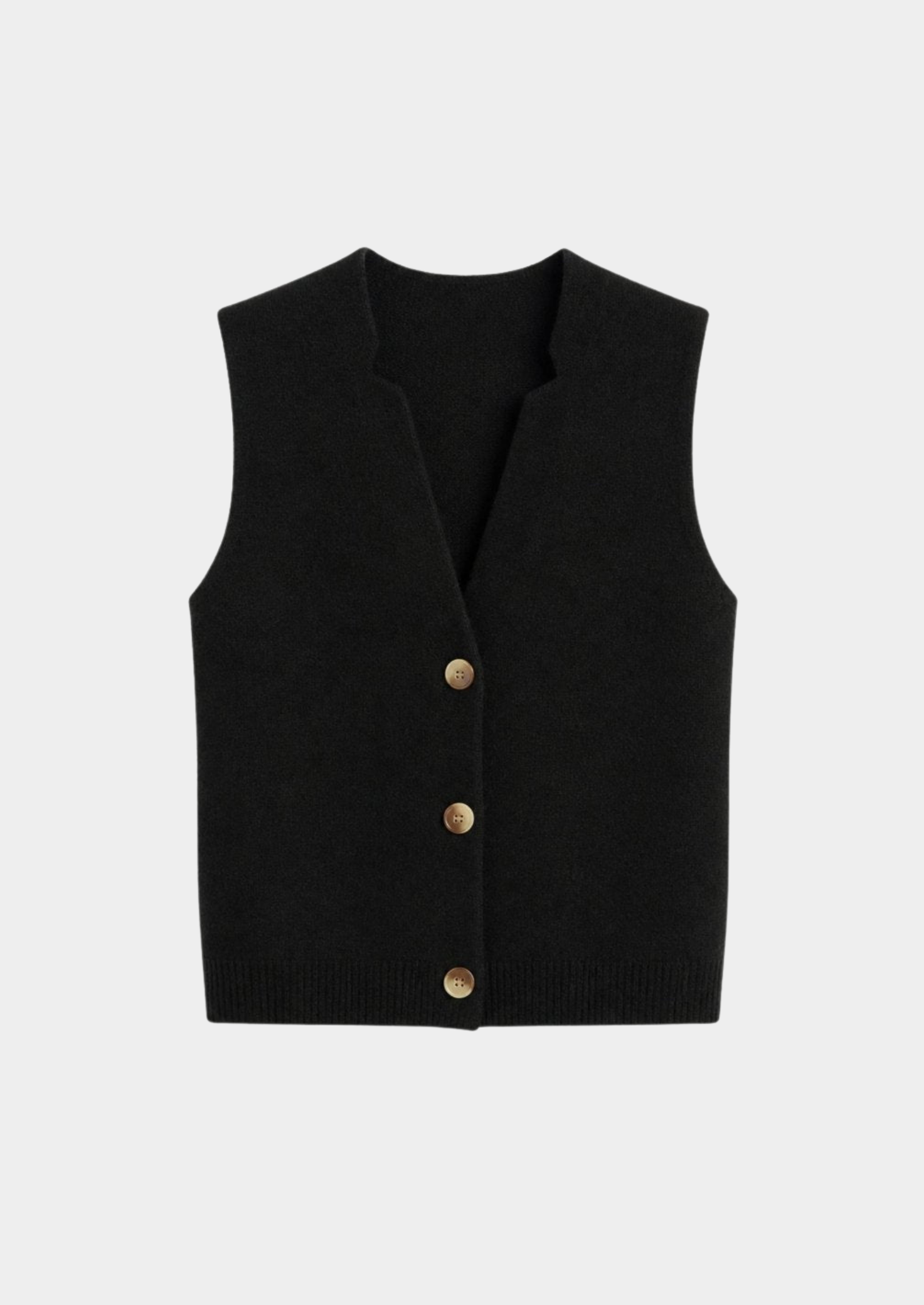 Women’s Button-Front Knit Vest
