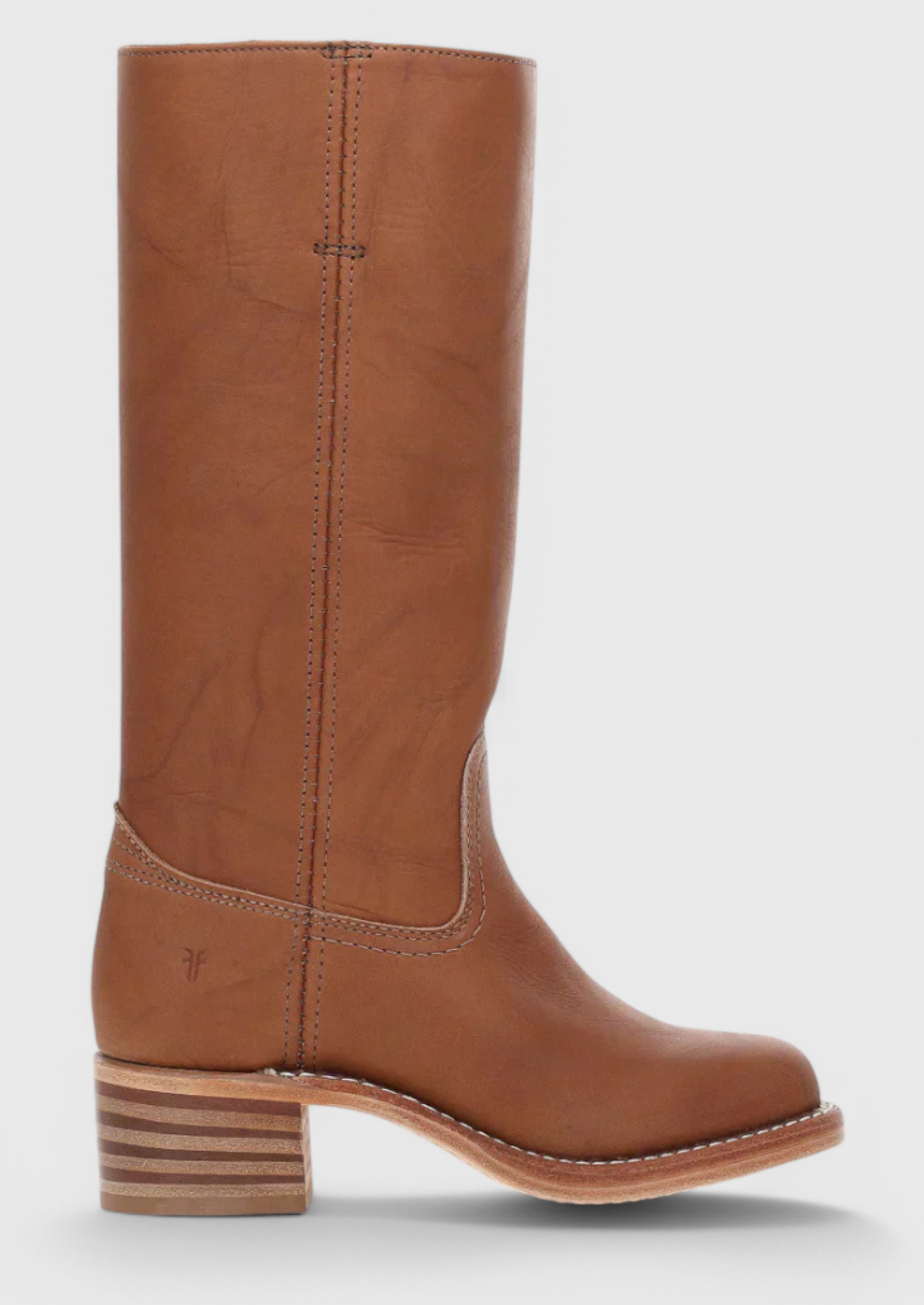 Women’s Knee High Boots with Round Toe and Block Heel