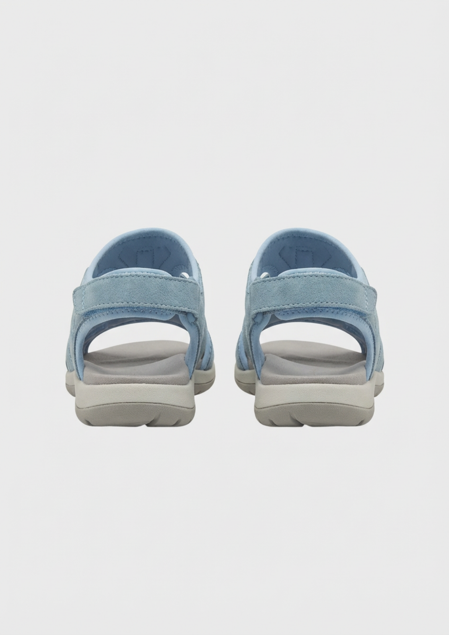 Women’s Multi-Strap Sandals with Velcro Closure and Adjustable Fit