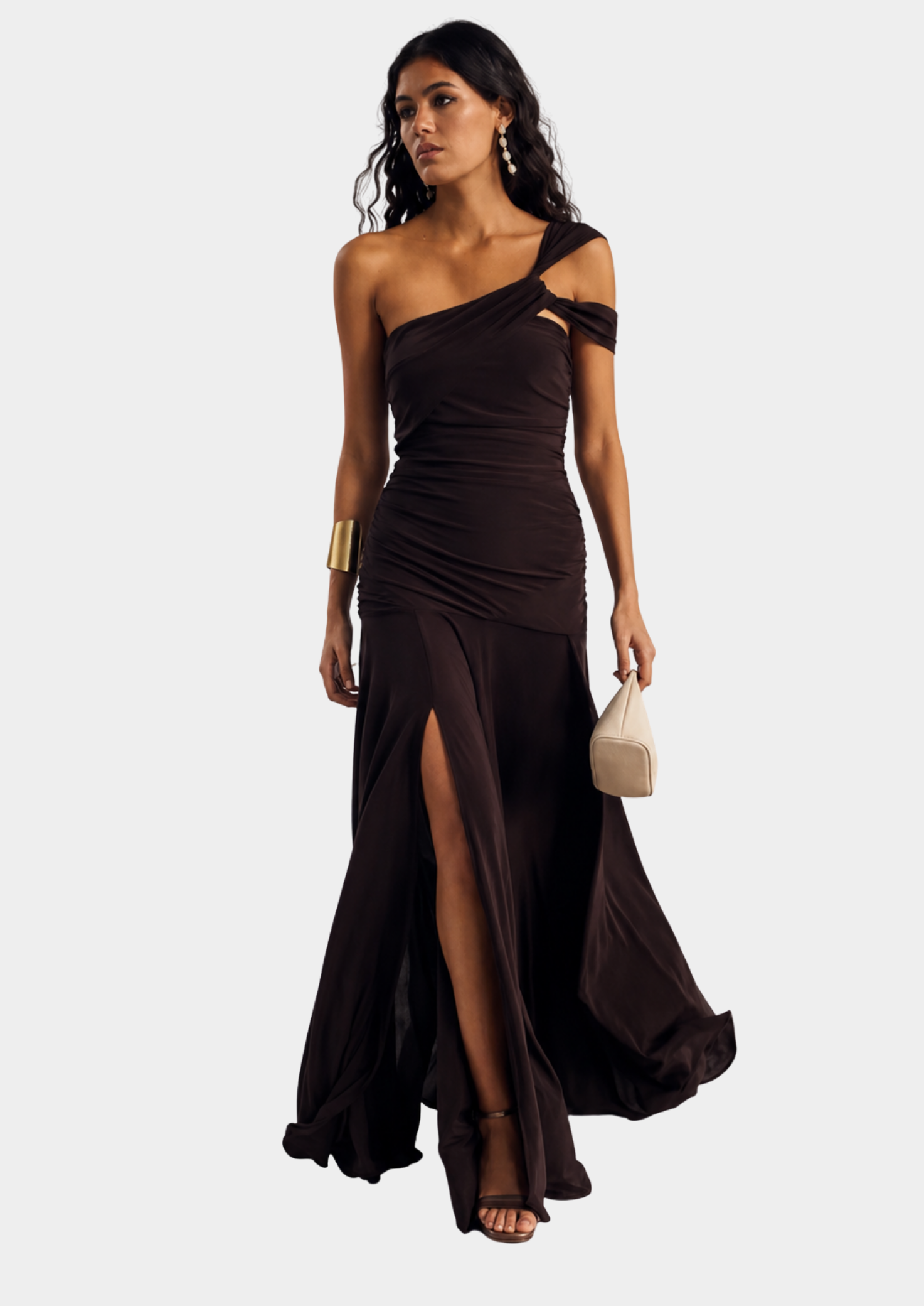 Women’s Off-Shoulder Maxi Dress