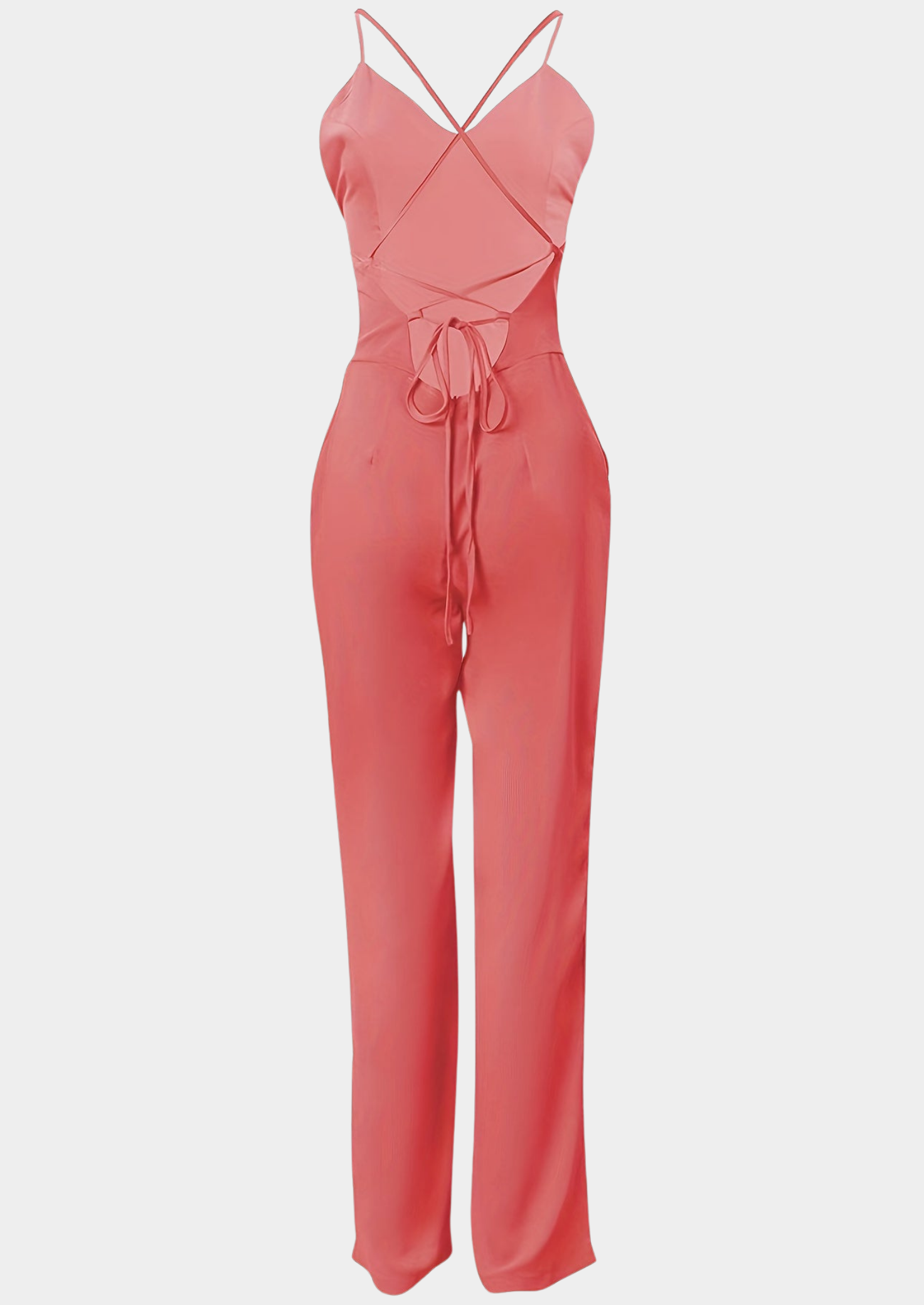 Women’s One-Shoulder Wide-Leg Jumpsuit with Asymmetric Neckline
