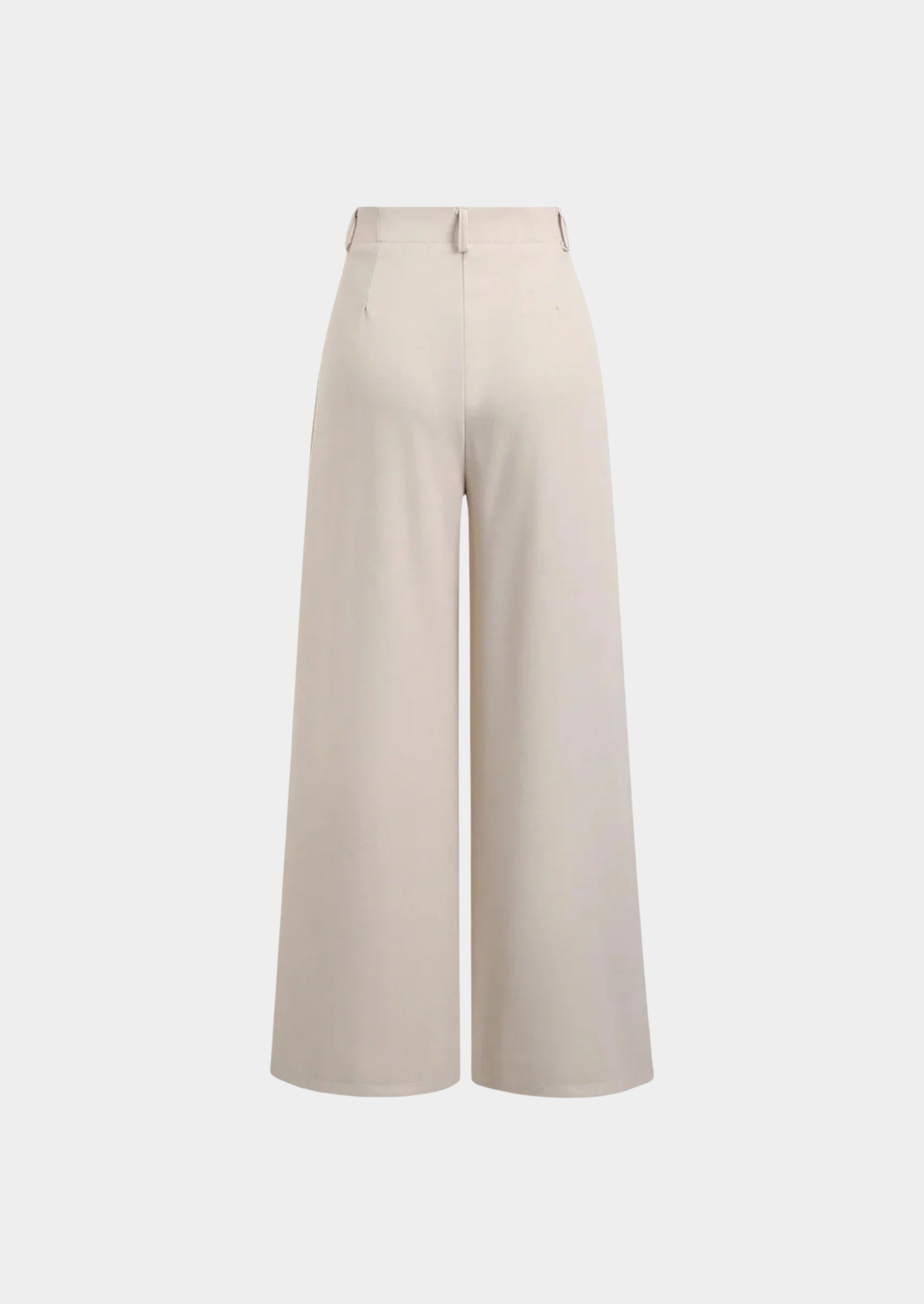 Women’s Pleated Wide-Leg Trousers with High Waist