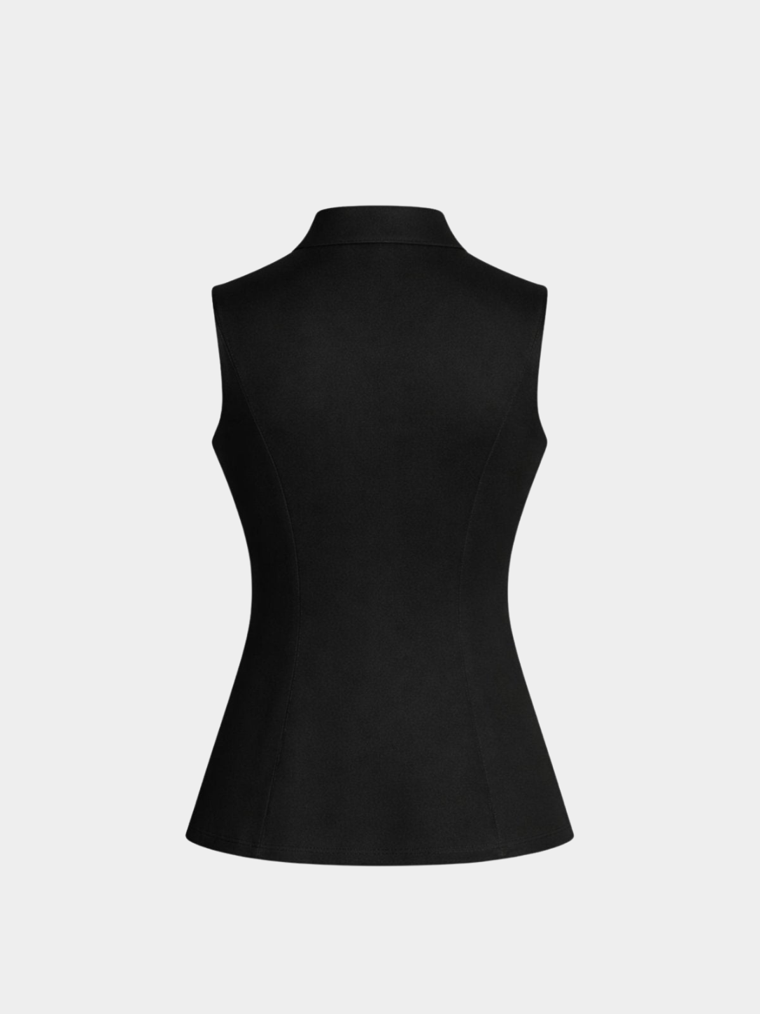 Women’s Sleeveless Vest with Button Closure