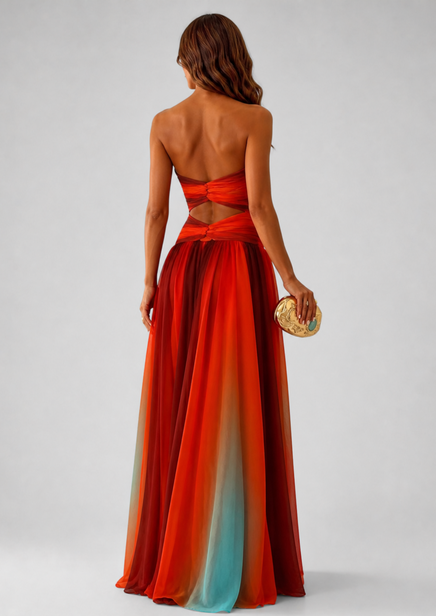 Women’s Strapless Maxi Dress