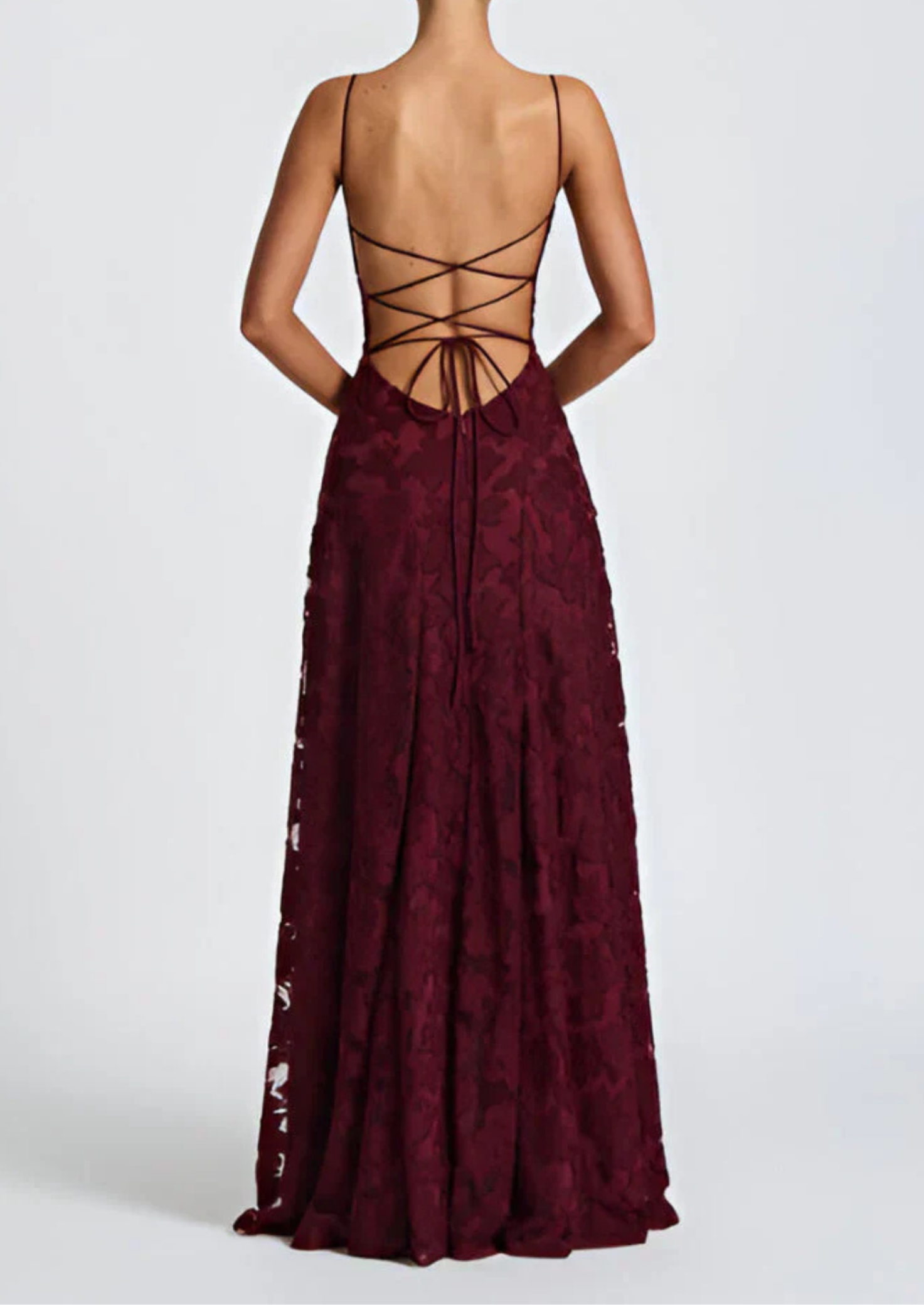 Women’s Strapless Maxi Dress with Fitted Bodice and Flared Skirt