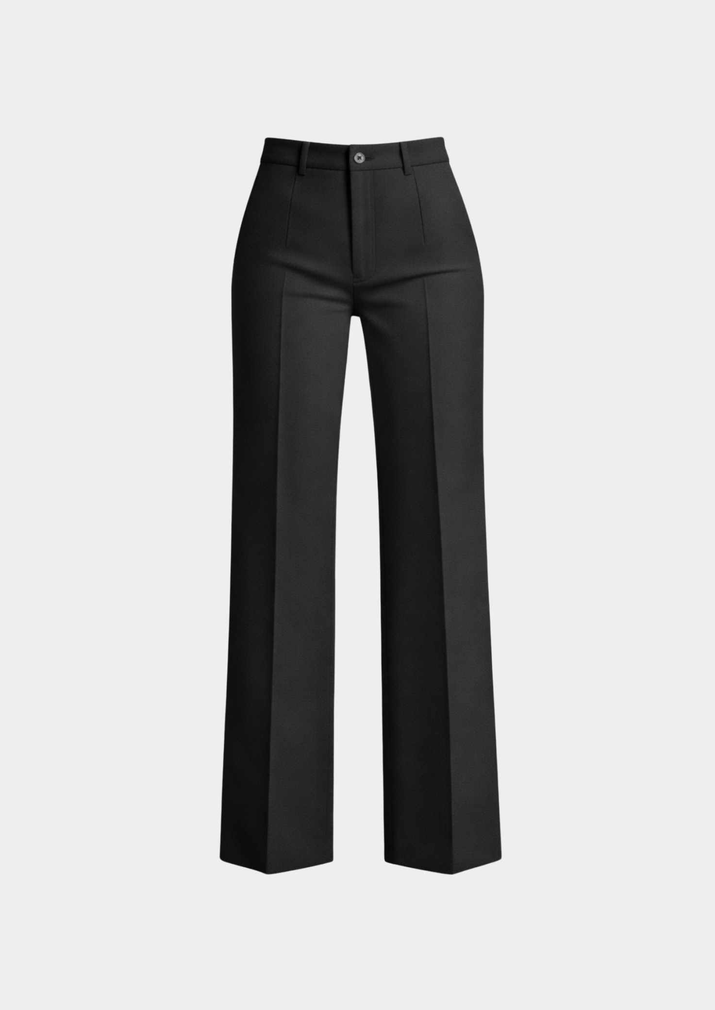 Women’s Tailored Straight Leg Trousers with High Waist