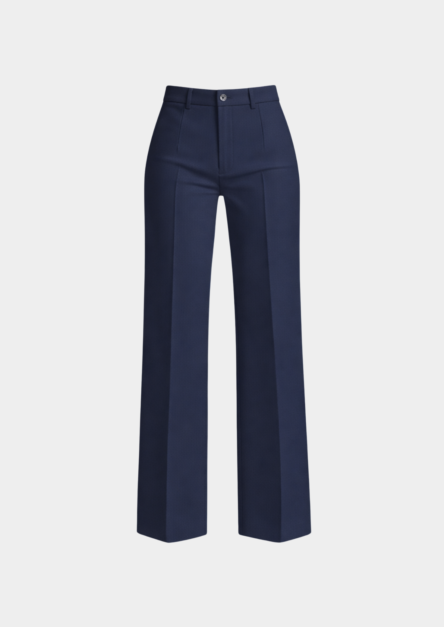 Women’s Tailored Straight Leg Trousers with High Waist