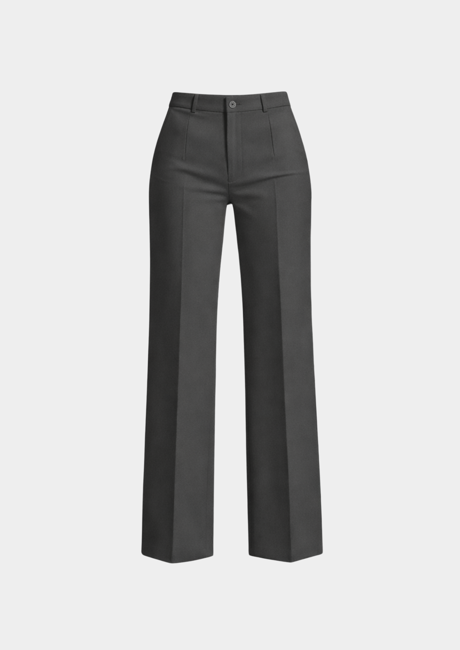 Women’s Tailored Straight Leg Trousers with High Waist