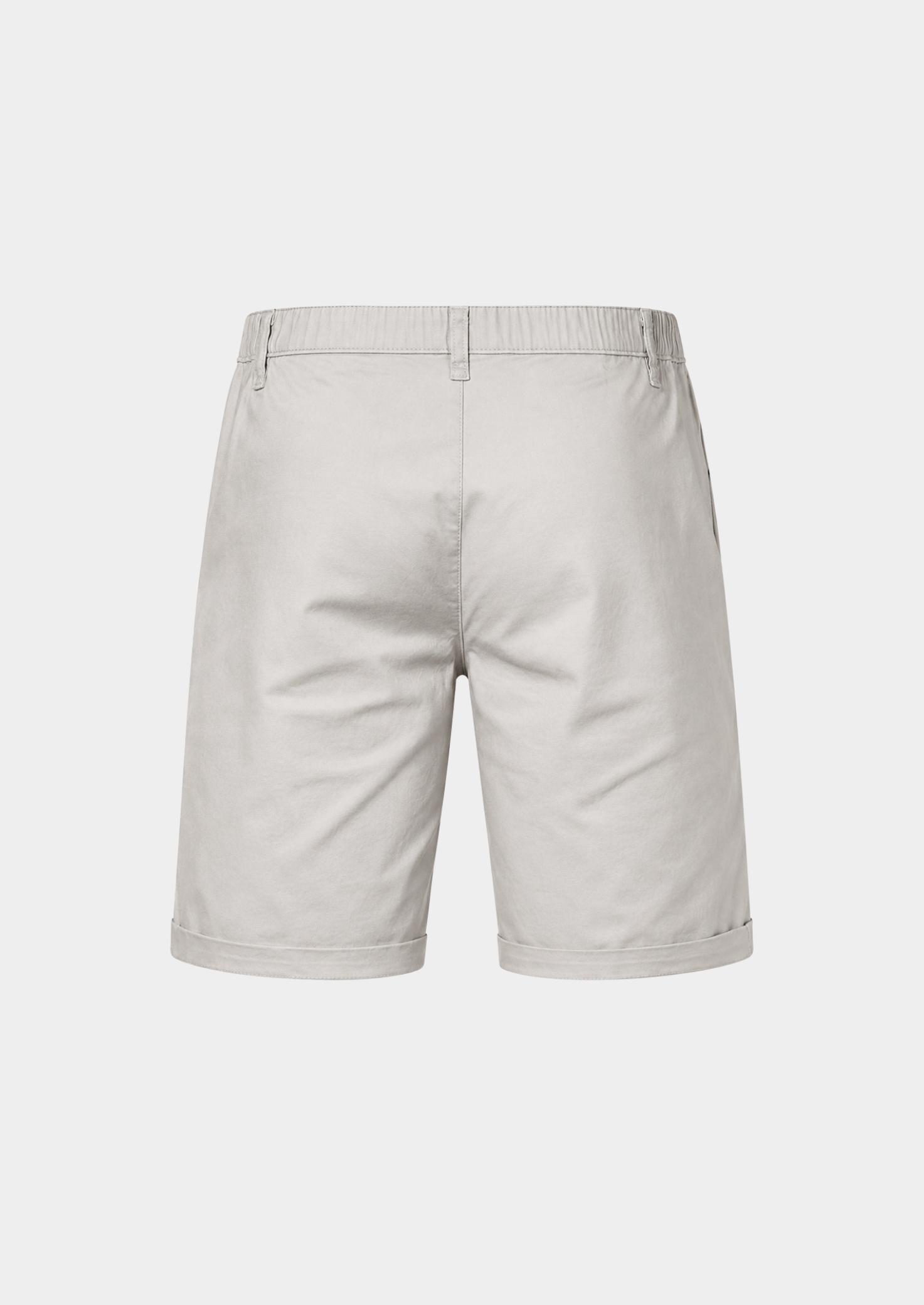 Men’s Cargo Shorts with Elastic Waist and Side Pockets