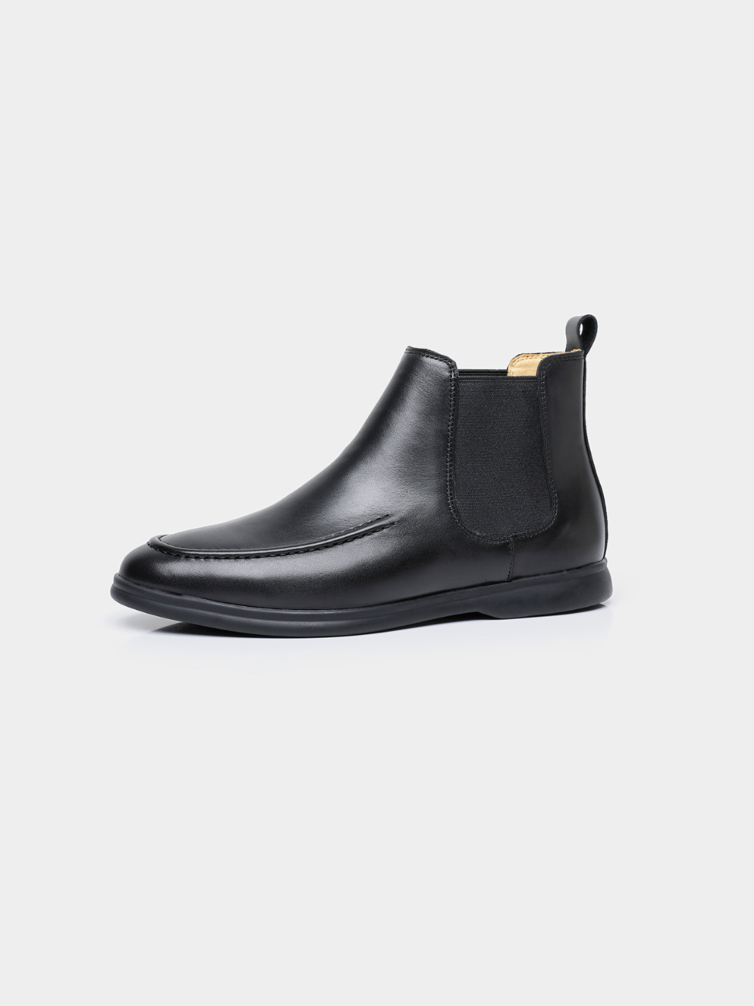 Men’s Chelsea Boots with Elastic Side Panels
