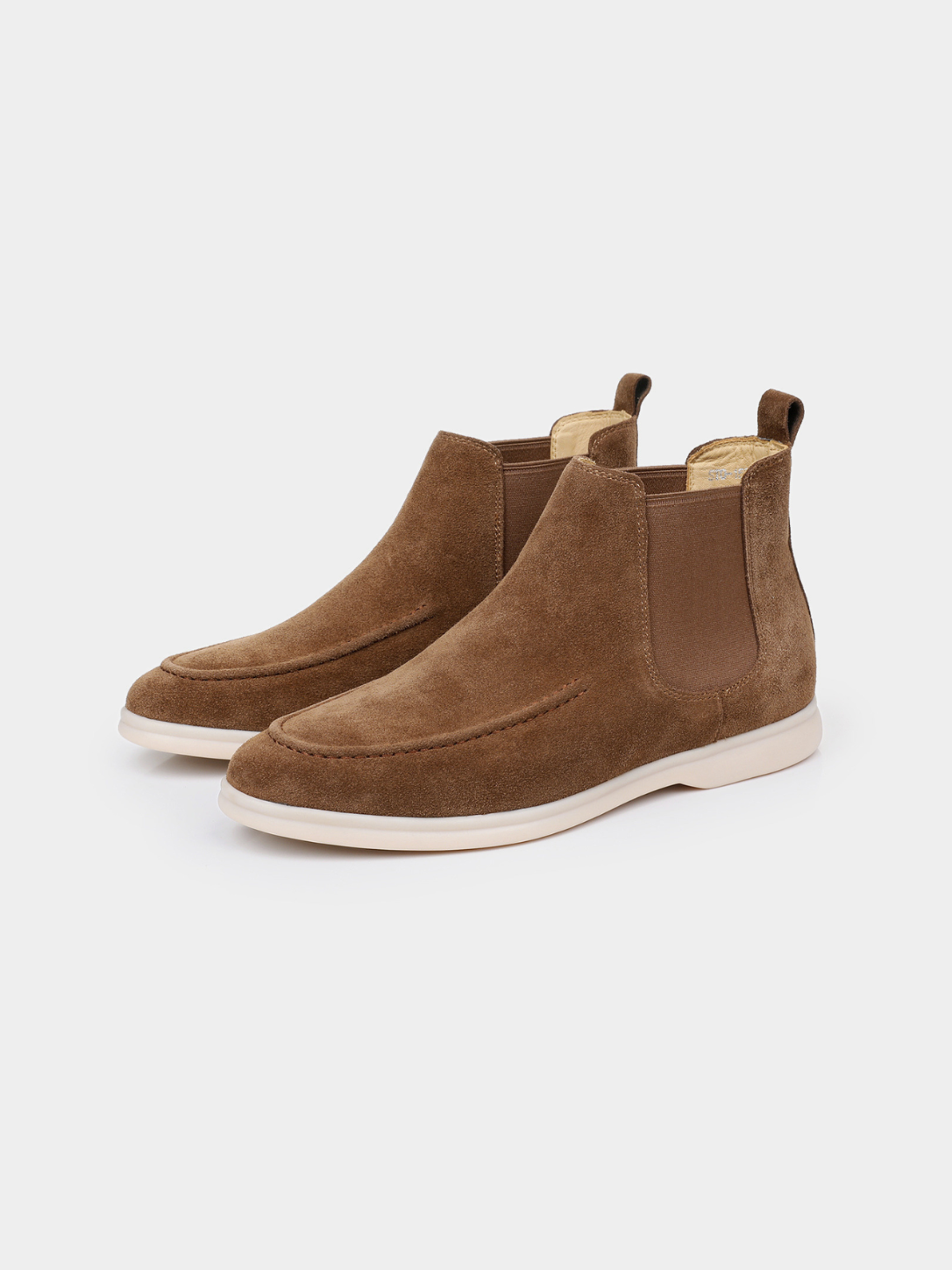 Men’s Chelsea Boots with Elastic Side Panels