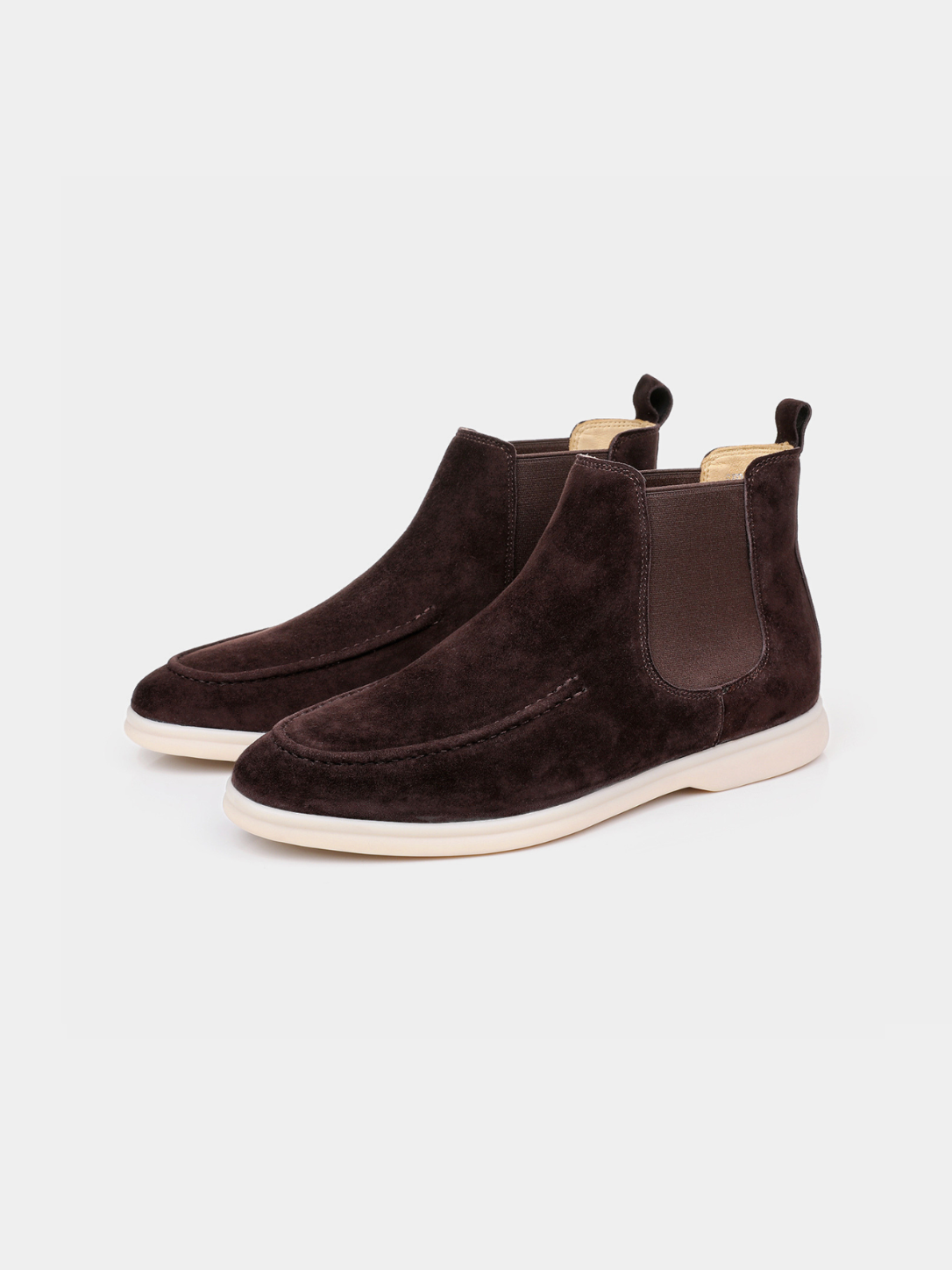 Men’s Chelsea Boots with Elastic Side Panels