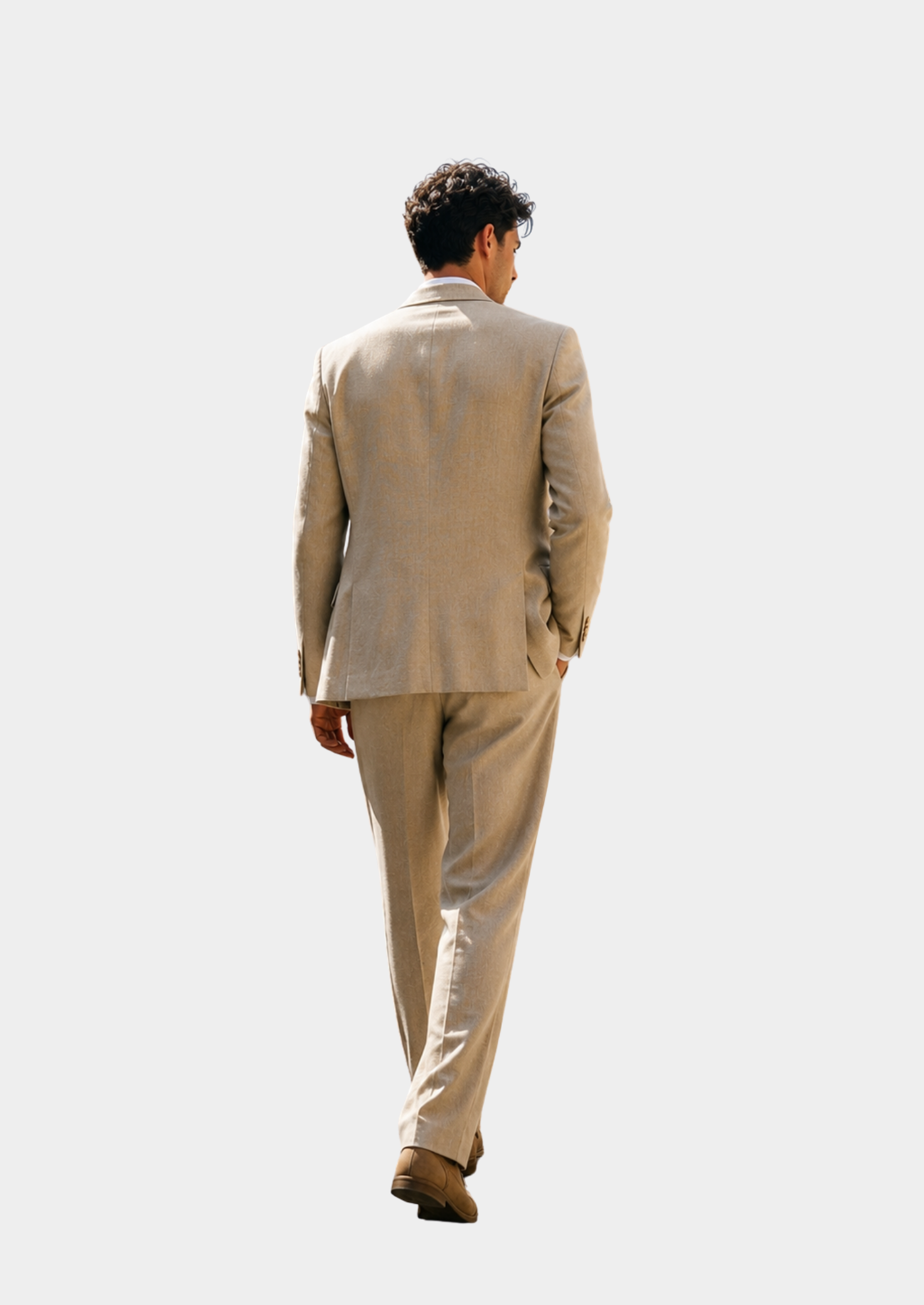 Men’s Double Breasted Blazer and Pants Set