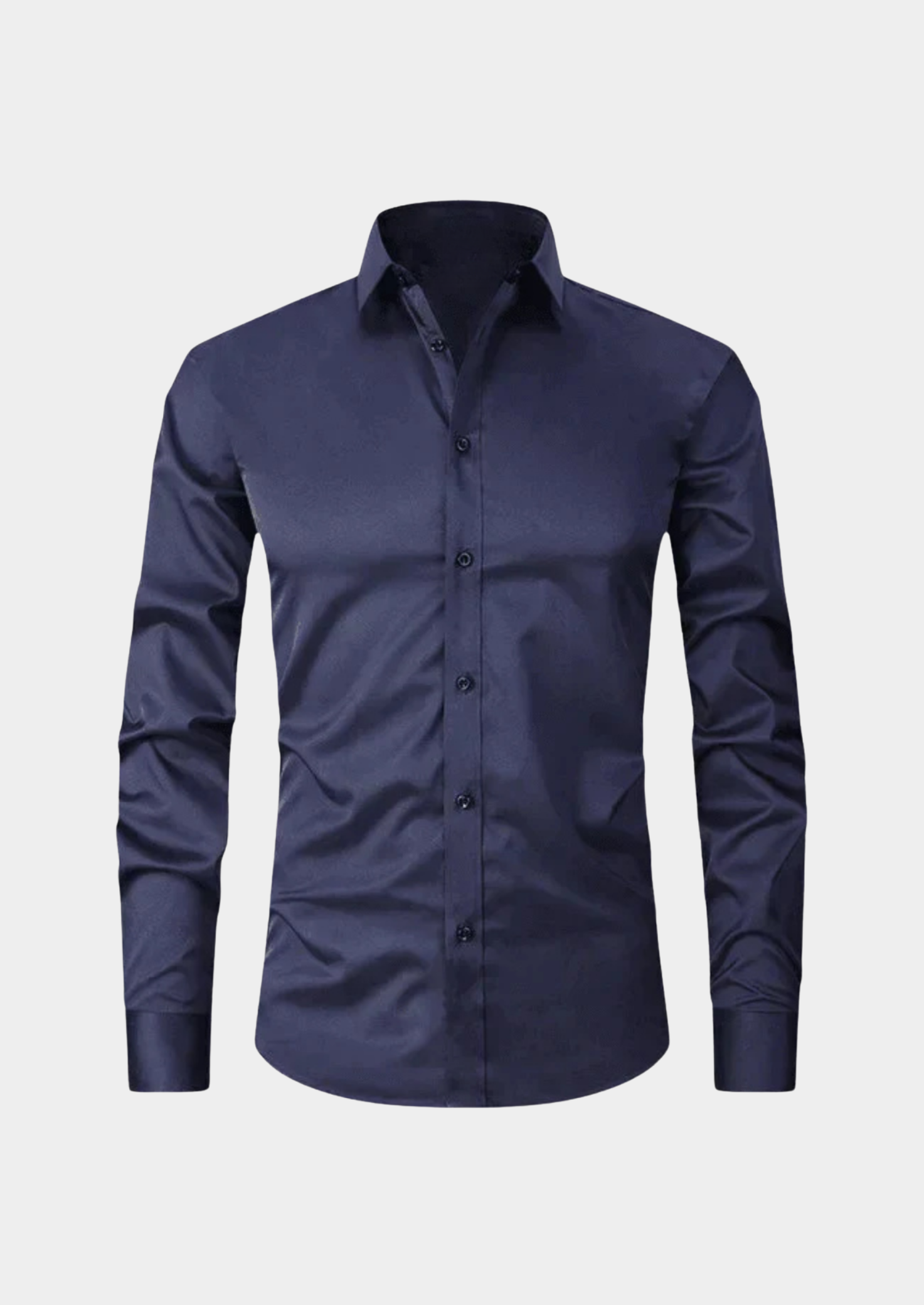 Men’s Long Sleeve Shirt with Button Closure