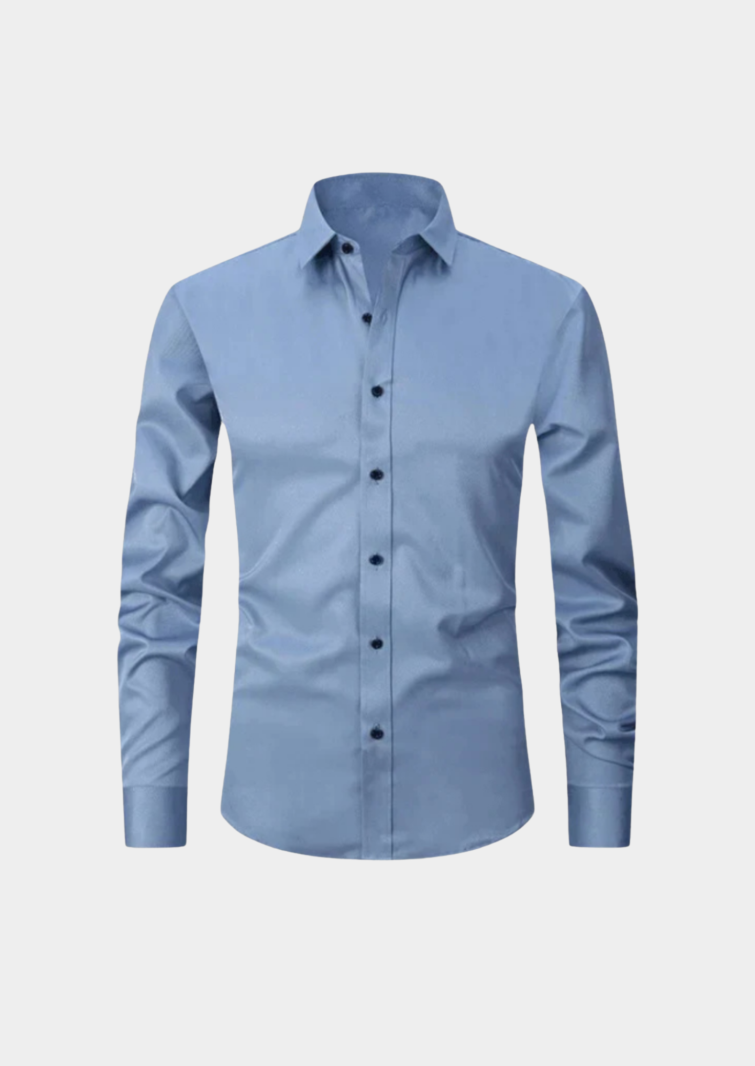 Men’s Long Sleeve Shirt with Button Closure