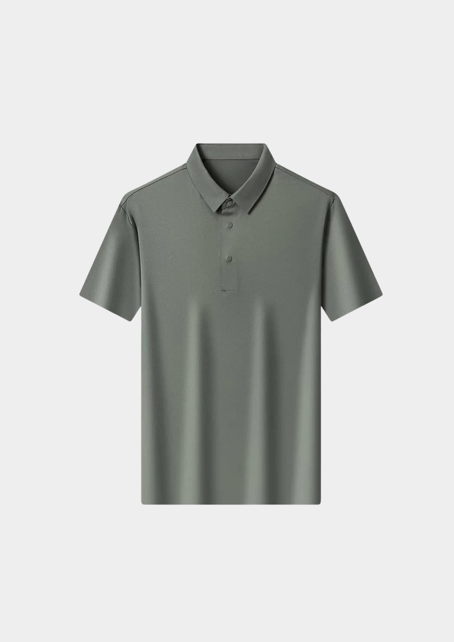 Men’s Short Sleeve Polo Shirt with Button Placket