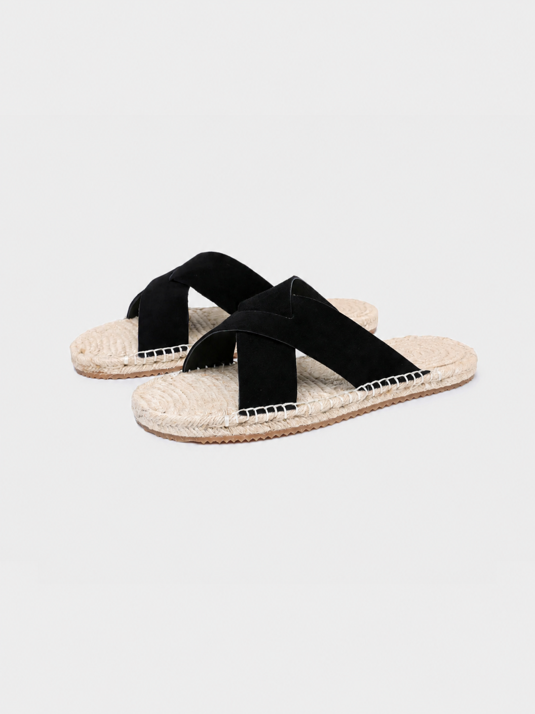 Men’s Slide Sandals with Cross Straps