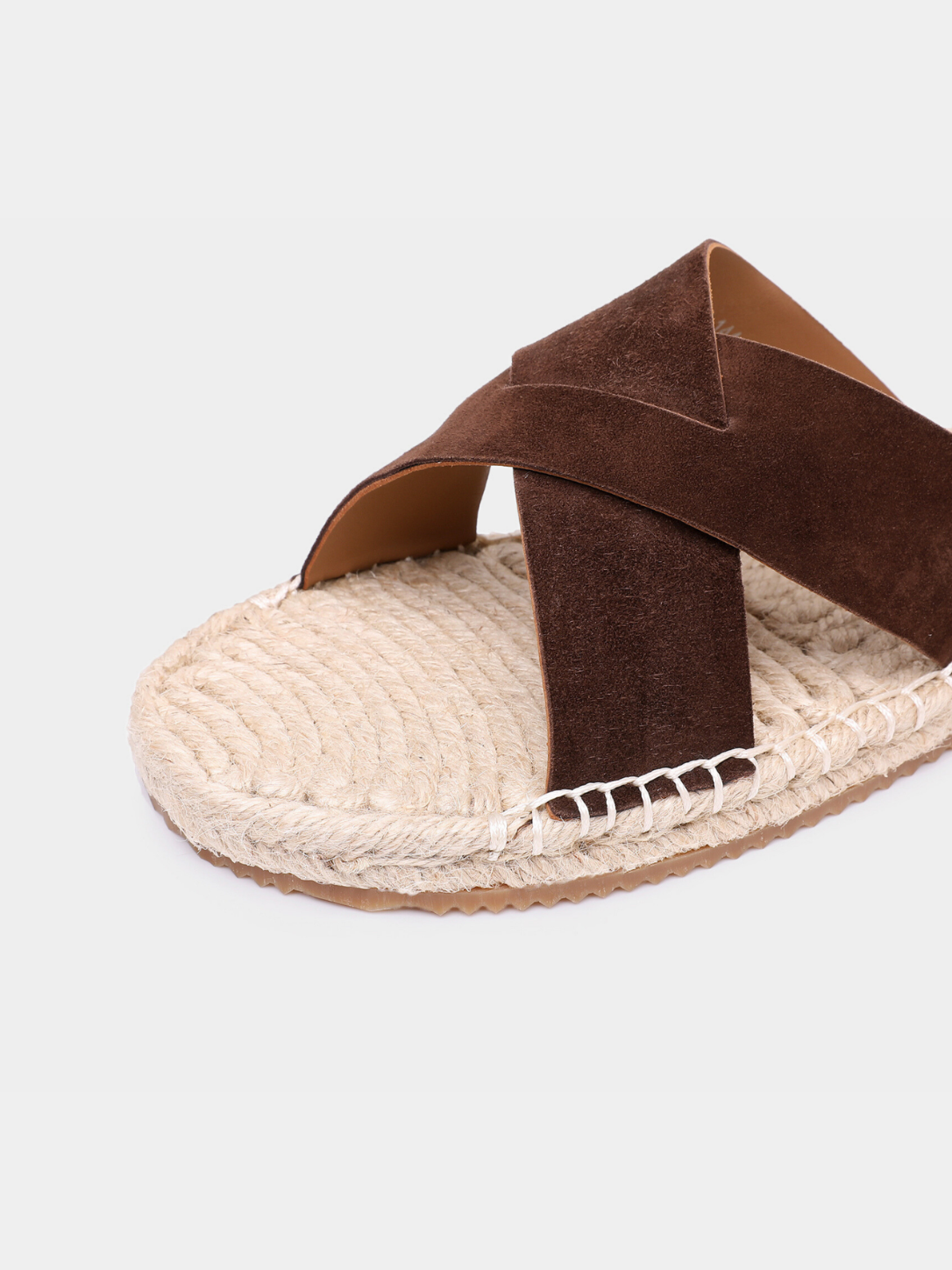 Men’s Slide Sandals with Cross Straps