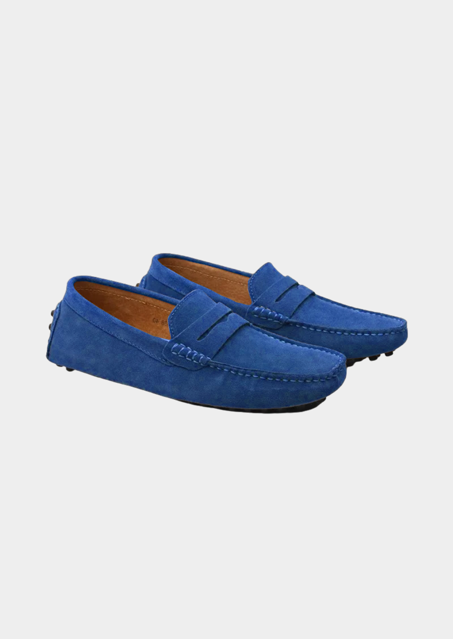 Men’s Slip-On Loafers with Moc Toe