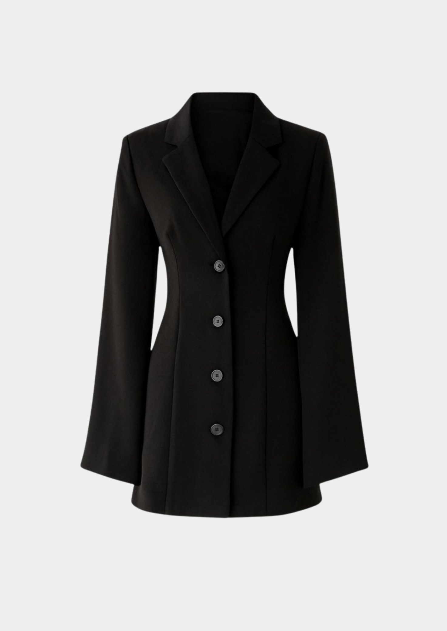 Women’s Blazer Dress with Flared Sleeves