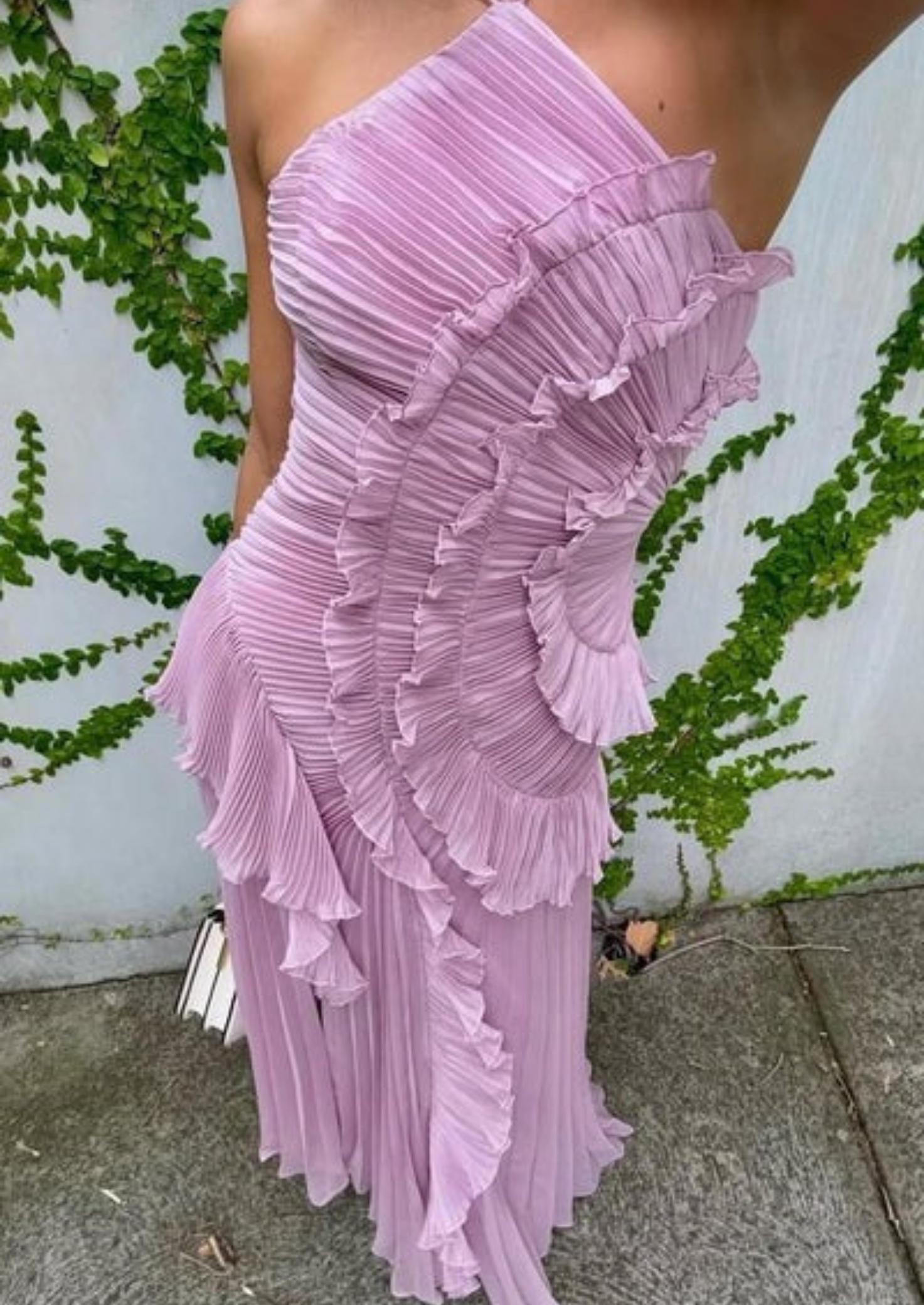 Women’s Halter Neck Maxi Dress with Ruffle Details