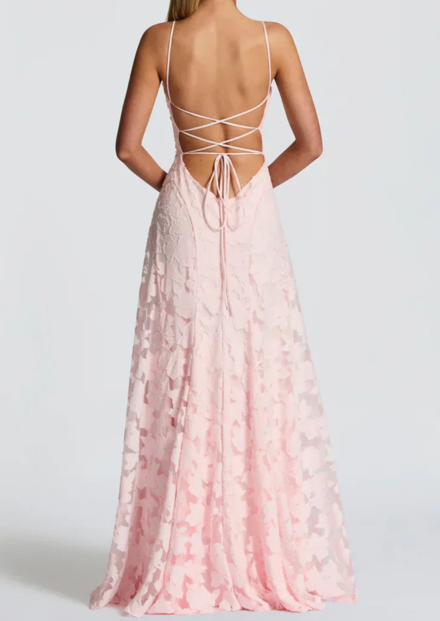 Women’s Strapless Maxi Dress with Fitted Bodice and Flared Skirt