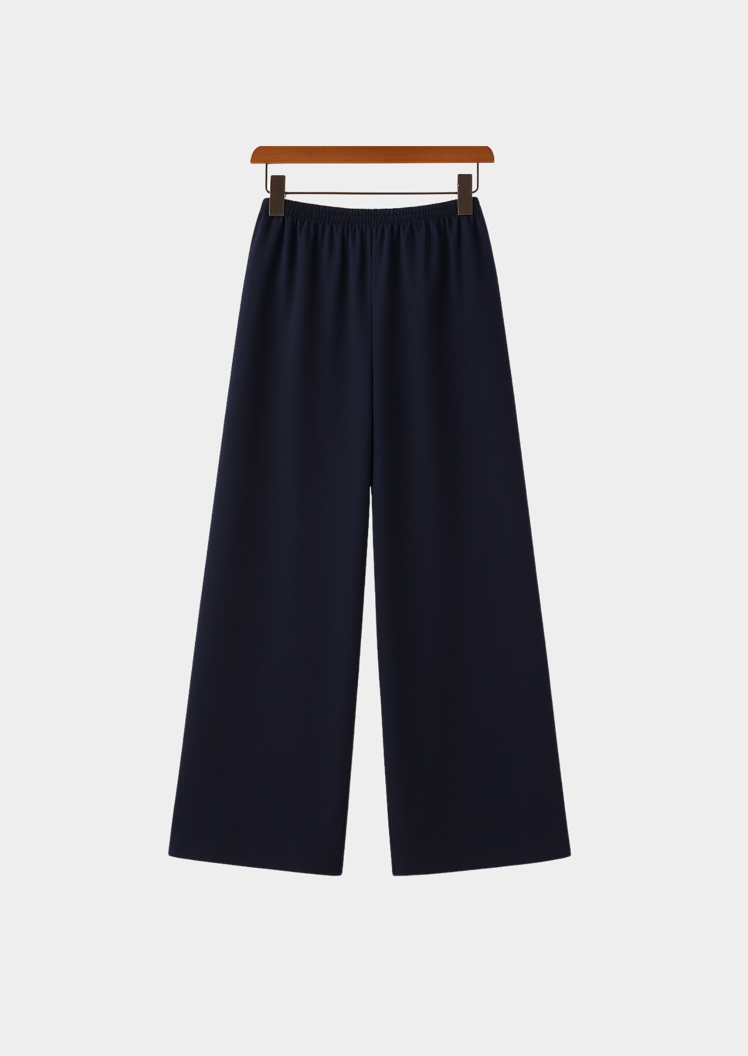 Women’s Wide-Leg Trousers with Elastic Waist