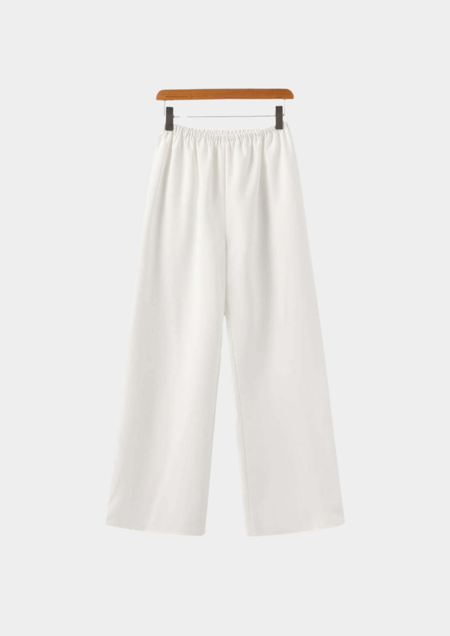 Women’s Wide-Leg Trousers with Elastic Waist
